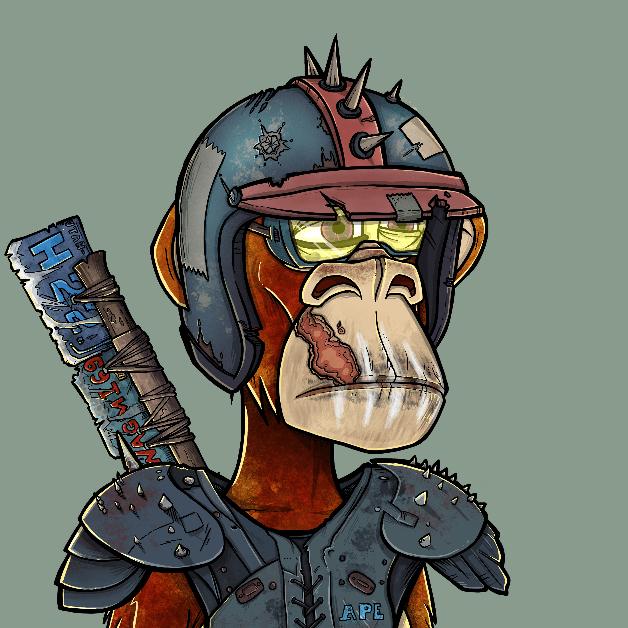 Apocalyptic Apes #8063