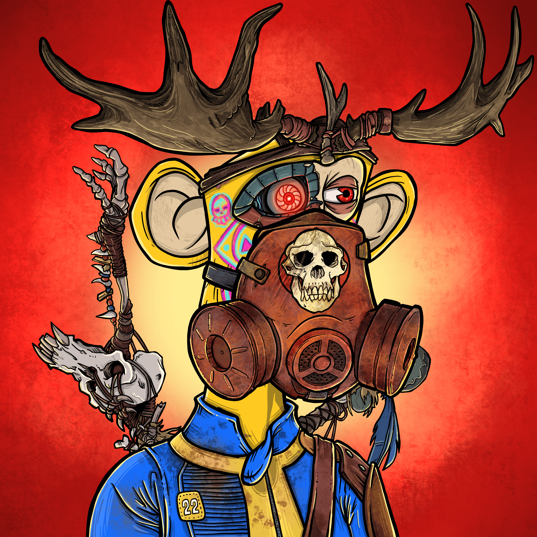 Apocalyptic Apes #8043