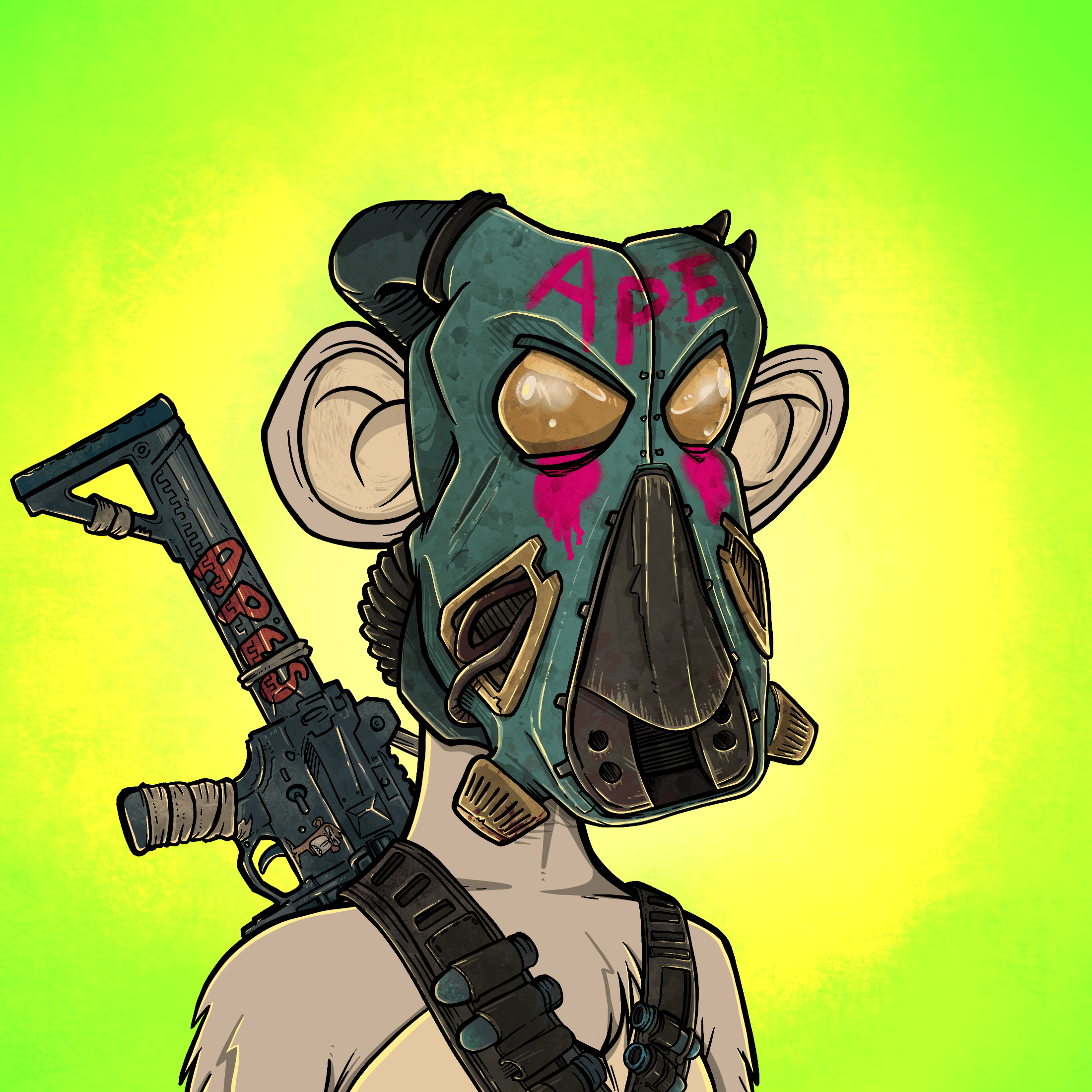 Apocalyptic Apes #7651