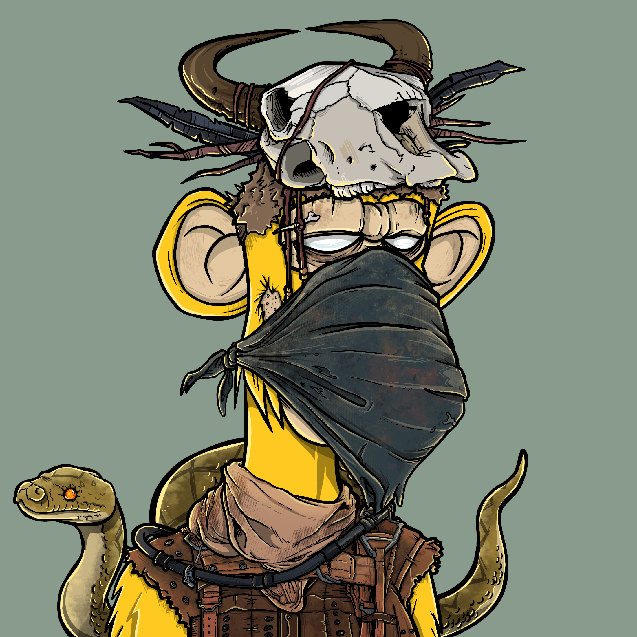 Apocalyptic Apes #8389