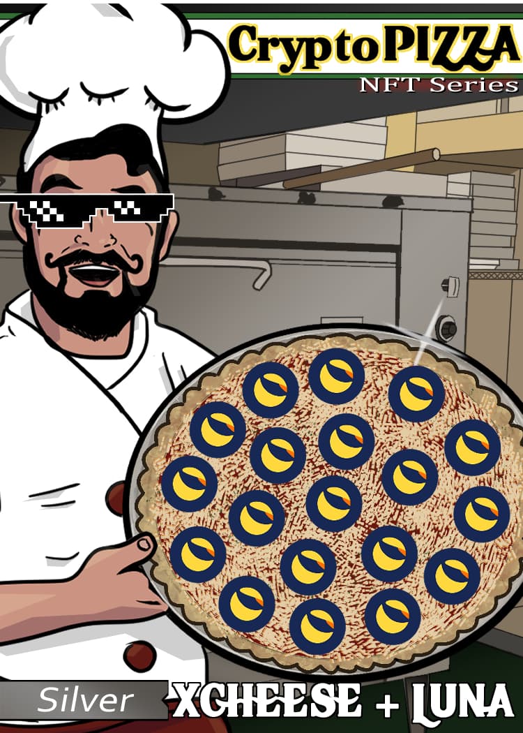 Crypto Pizza #126 Xcheese+TerraLUNA