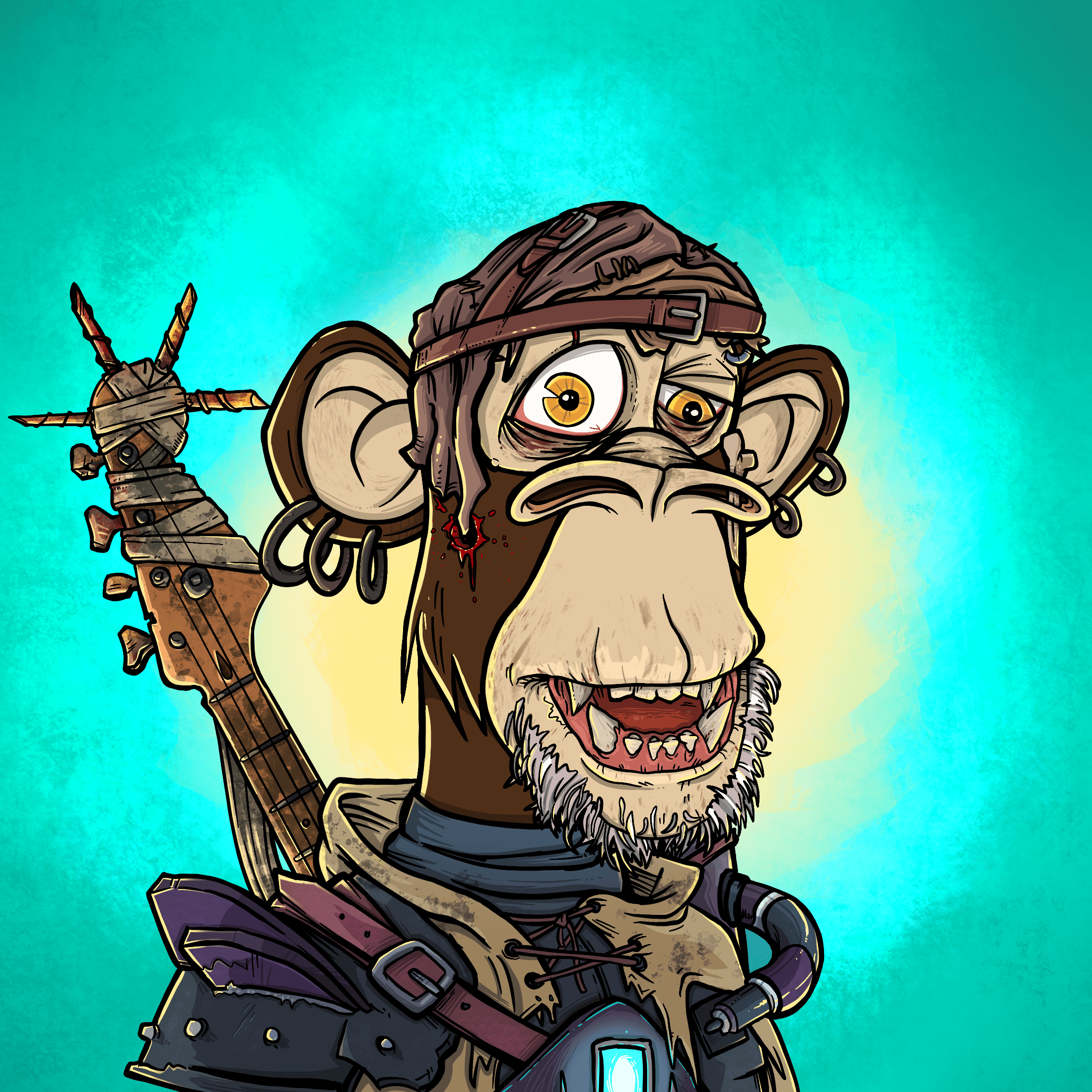 Apocalyptic Apes #7438