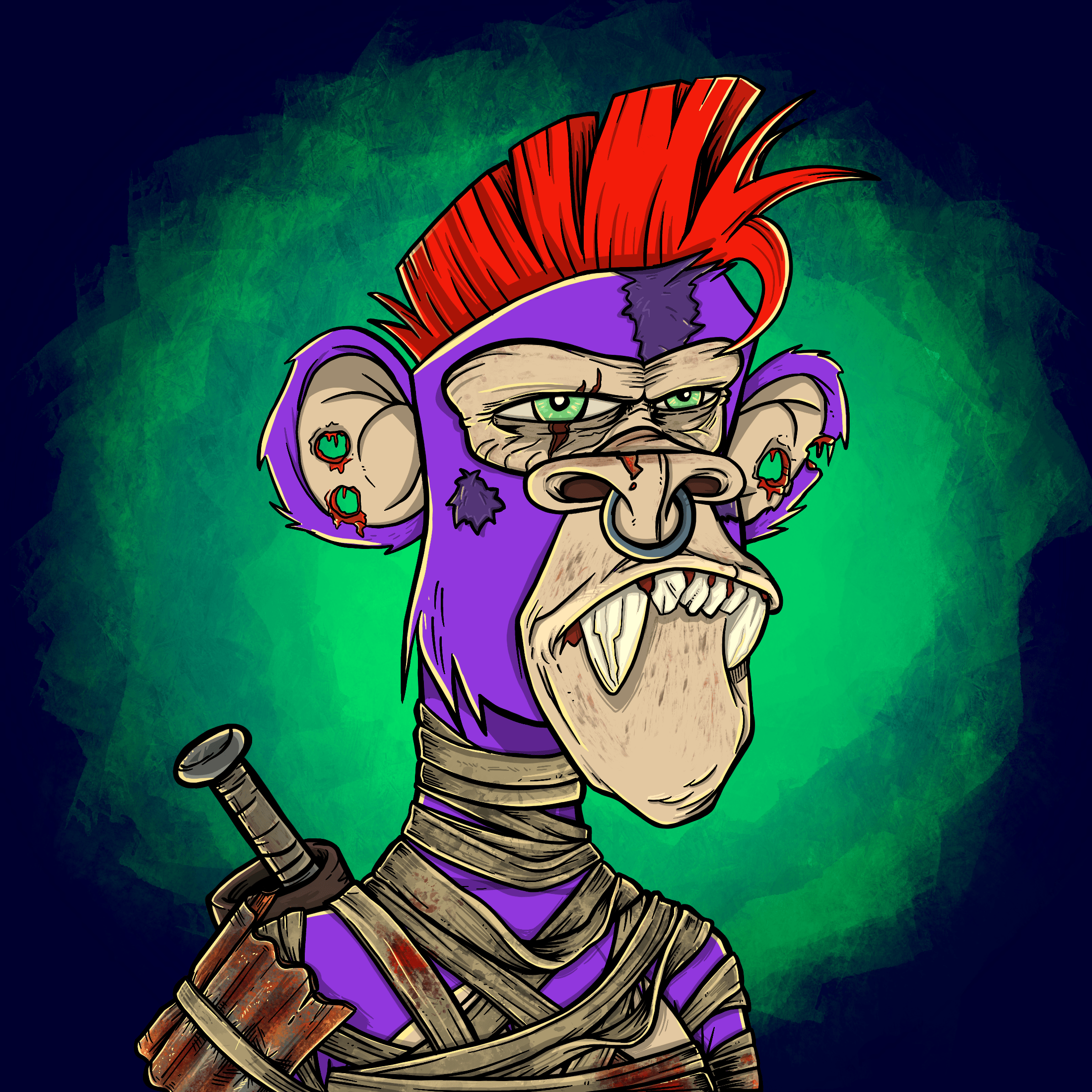 Apocalyptic Apes #8608