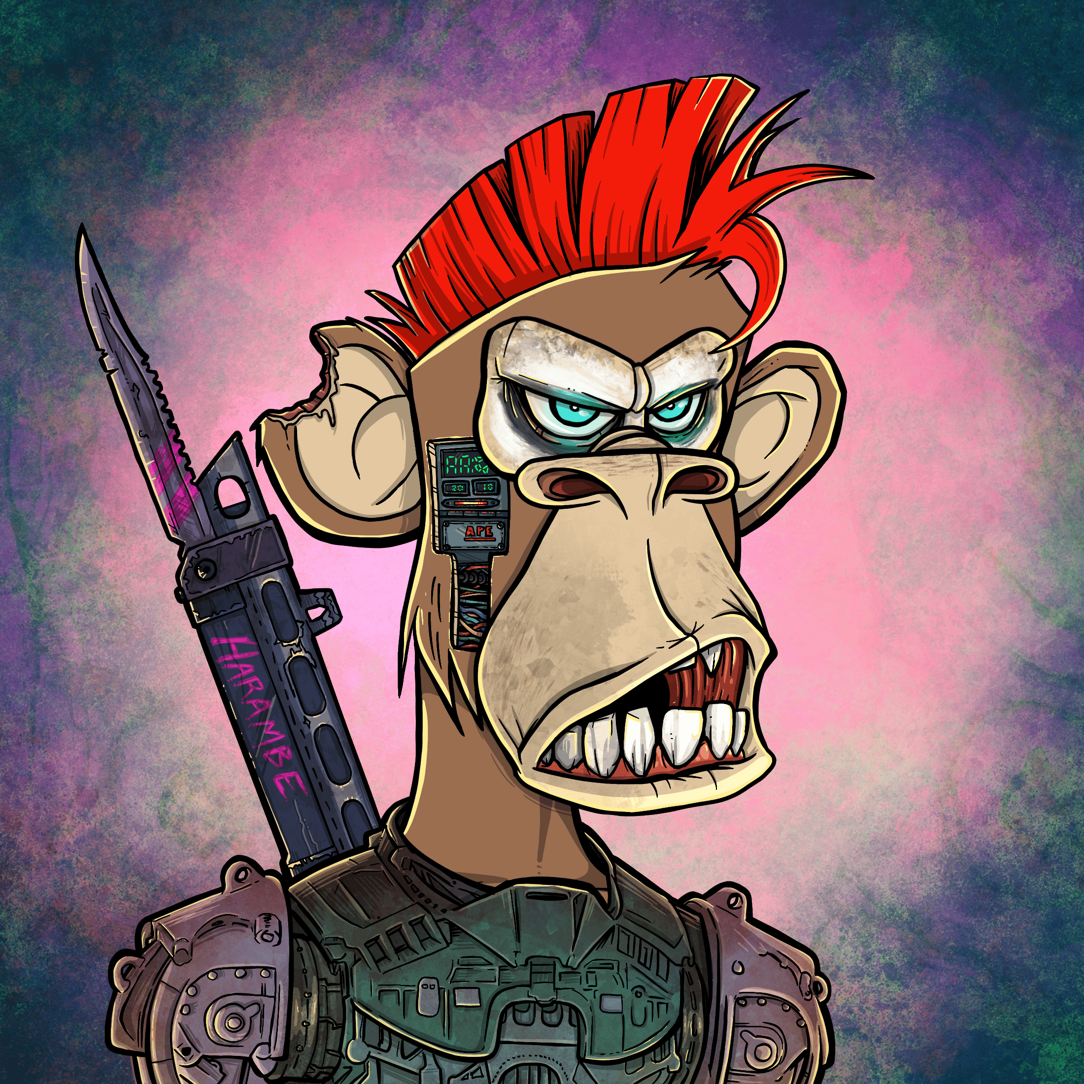 Apocalyptic Apes #1550