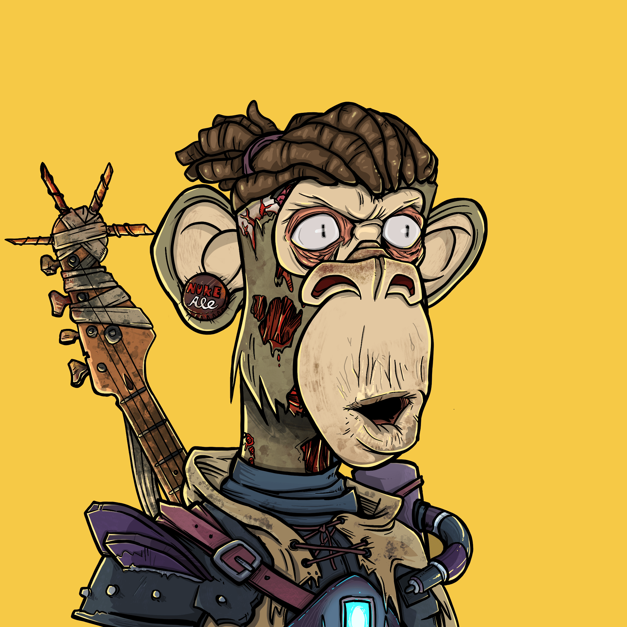 Apocalyptic Apes #7454