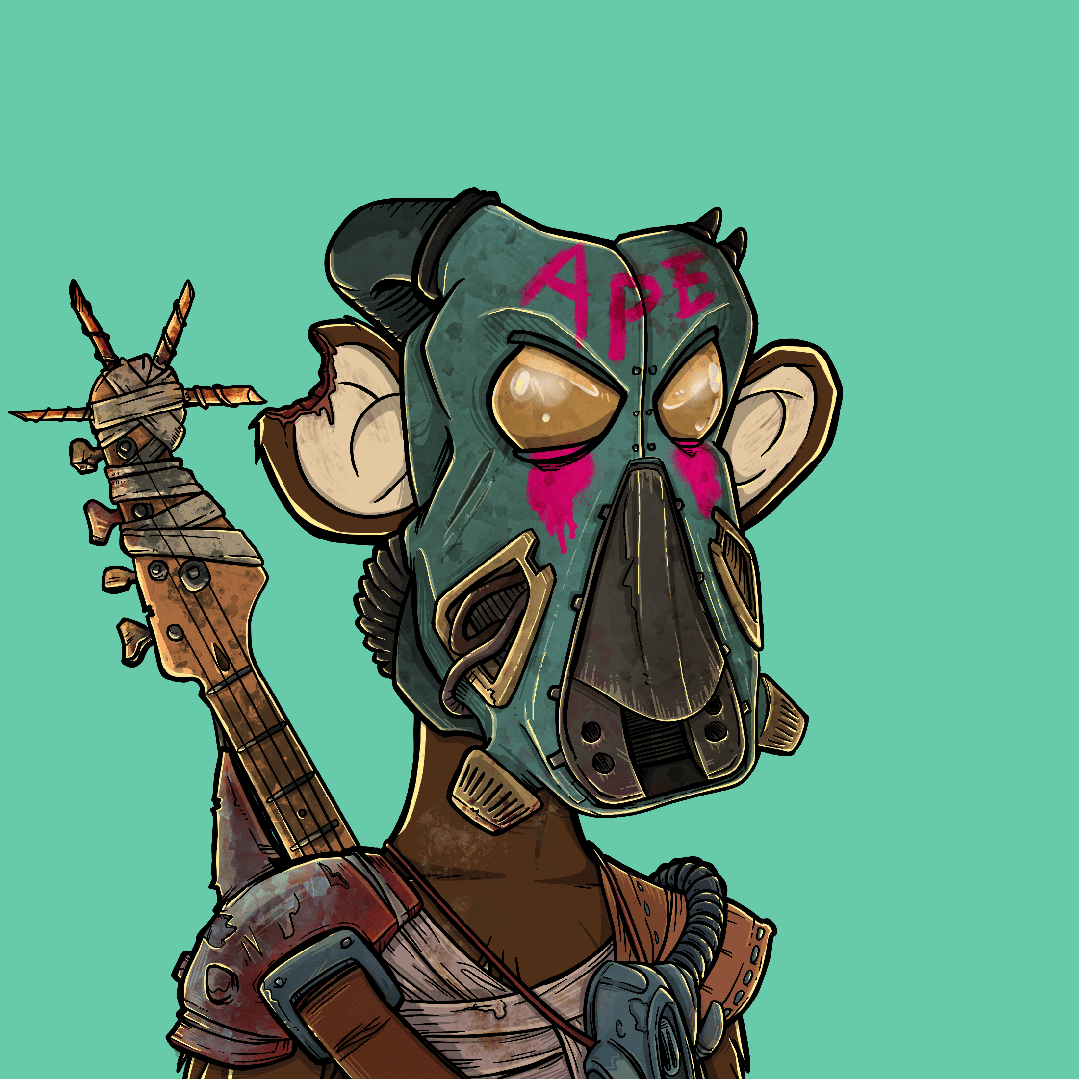 Apocalyptic Apes #7950