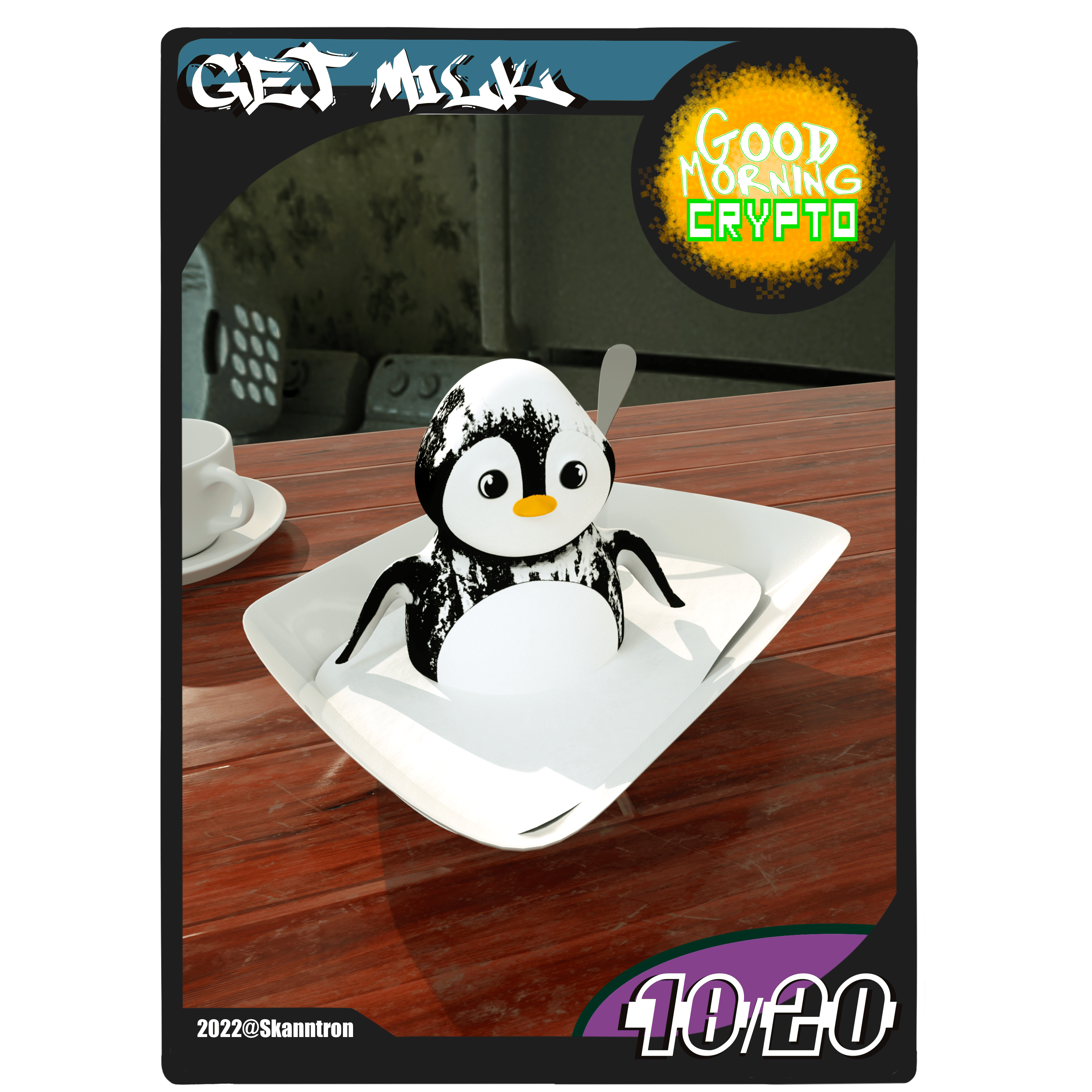 Get Milk - Crypto Penguins - 18/20