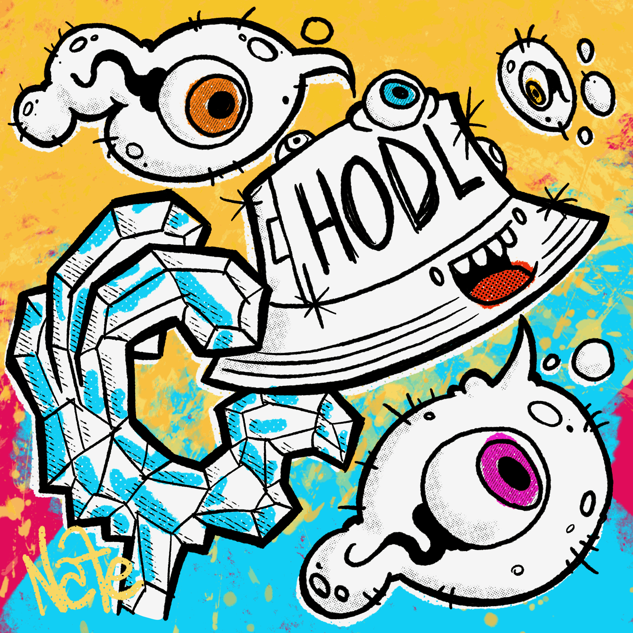 DIAMOND HAND HODLER – by u/mantrakid (BONUS)