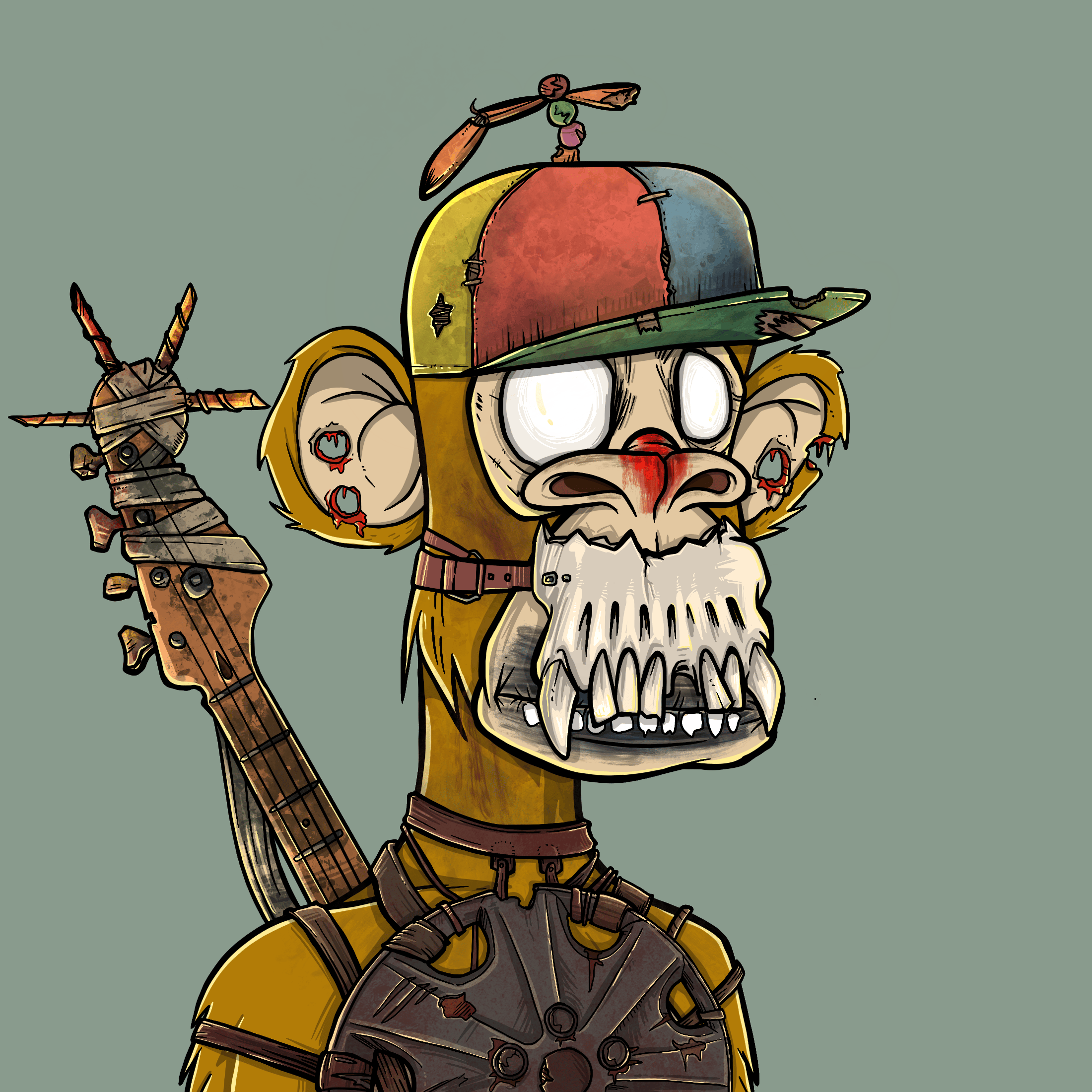 Apocalyptic Apes #7436