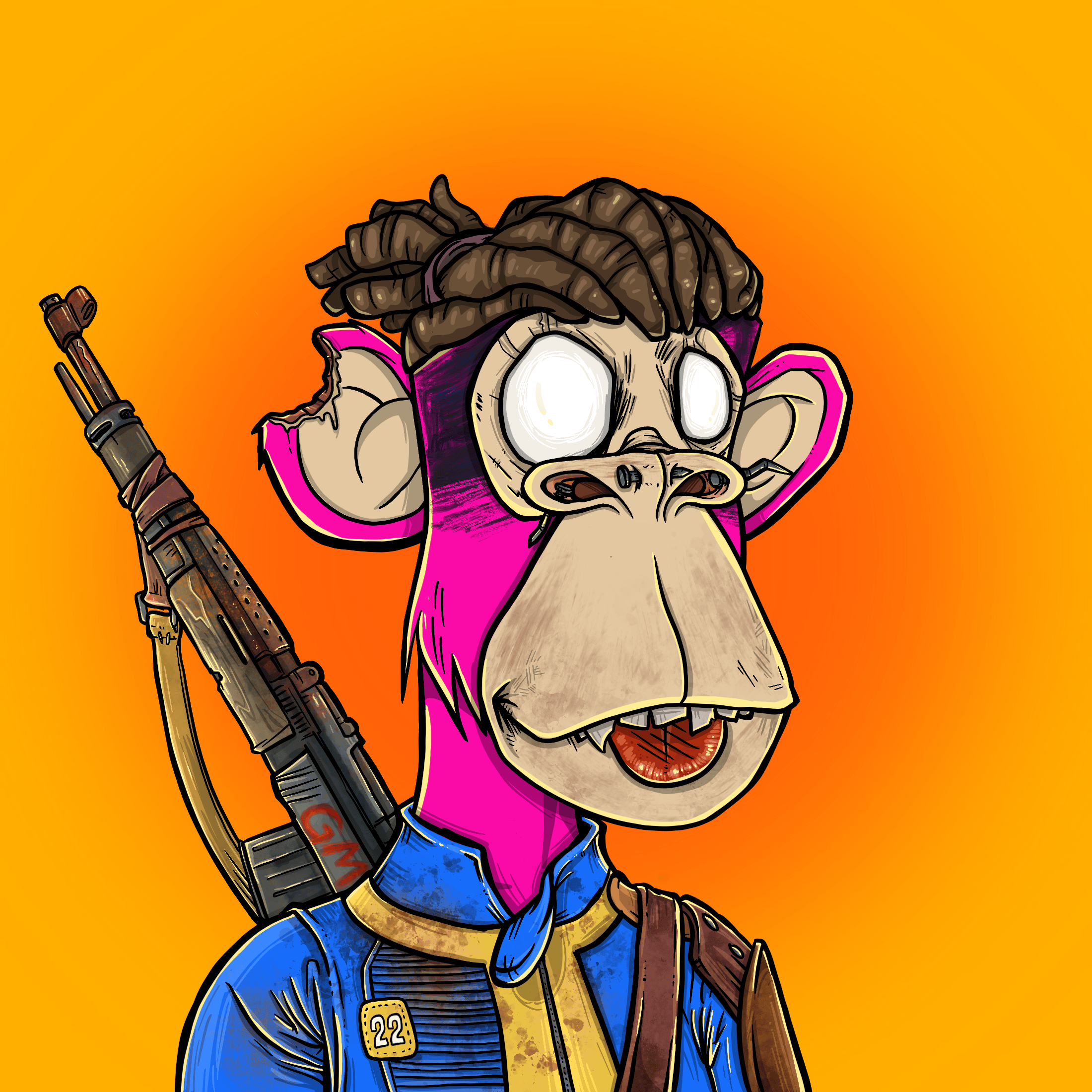 Apocalyptic Apes #7704