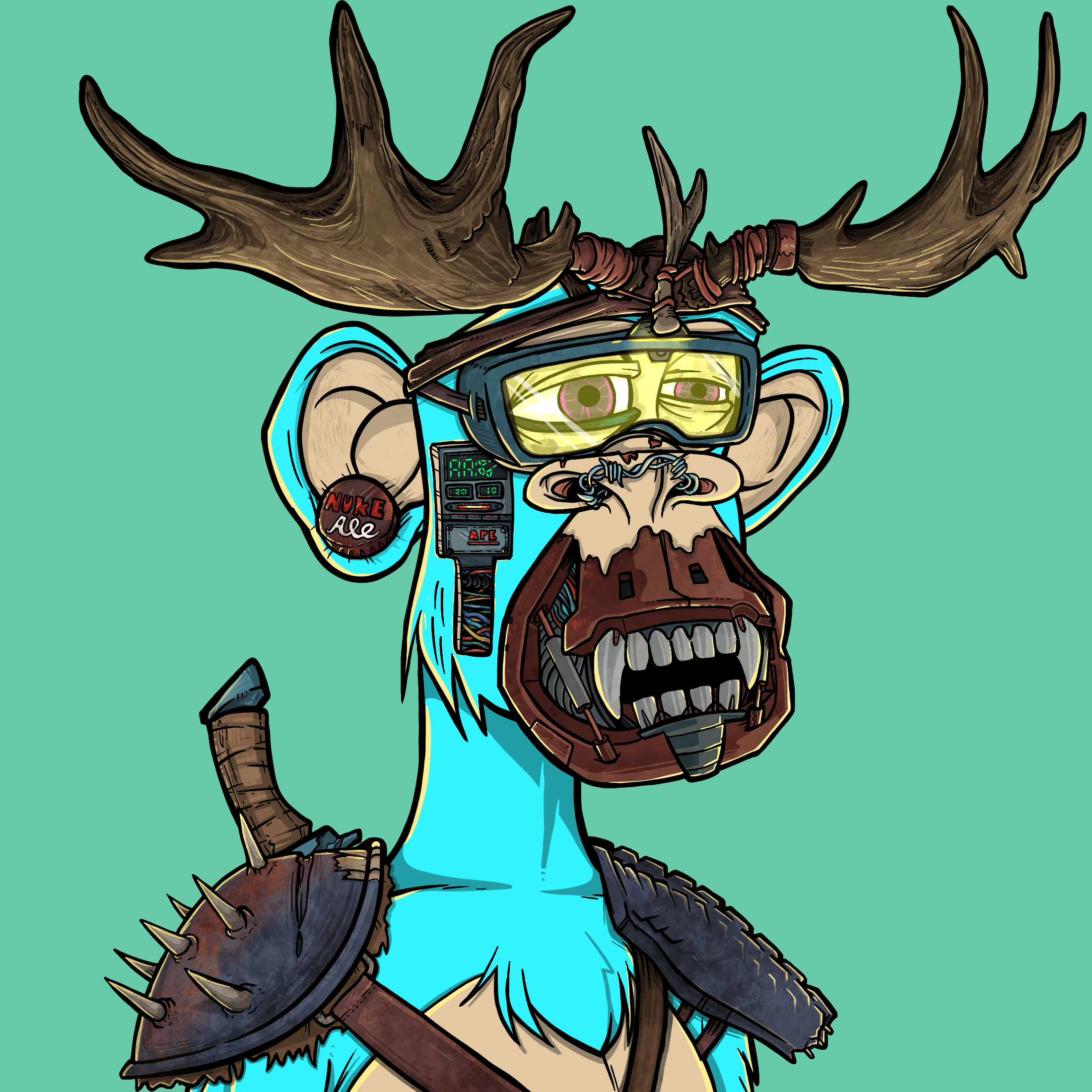 Apocalyptic Apes #8129