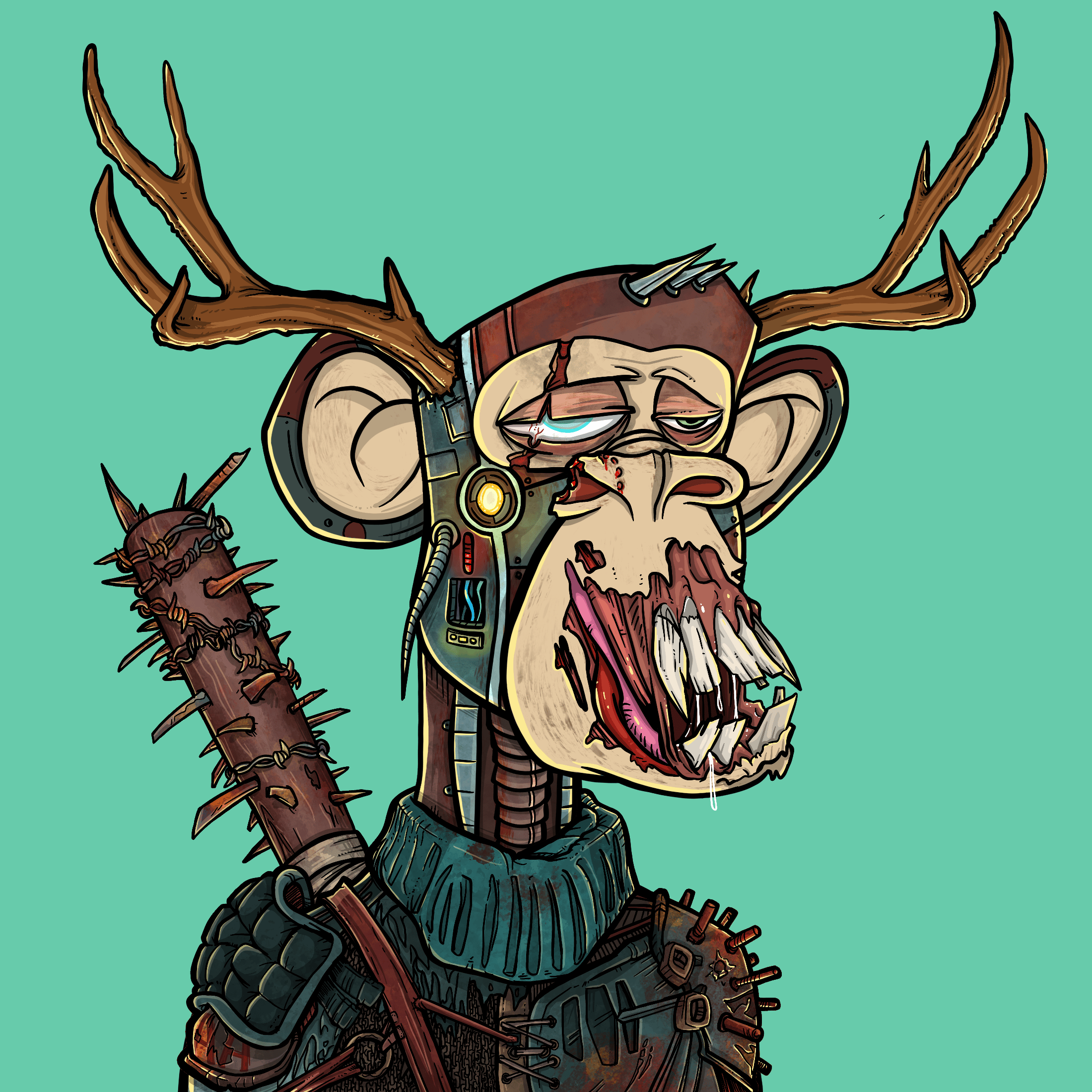 Apocalyptic Apes #8144