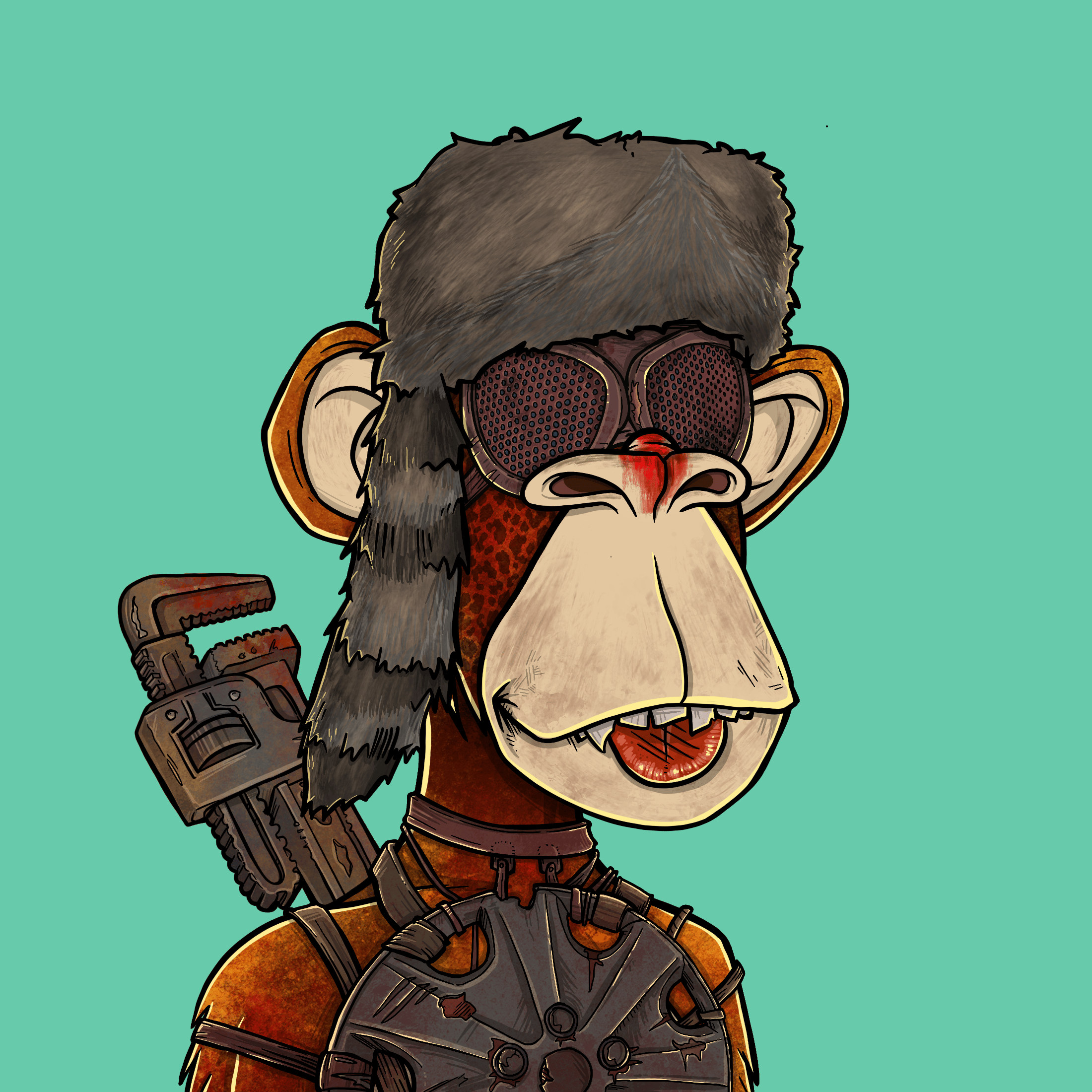 Apocalyptic Apes #7234