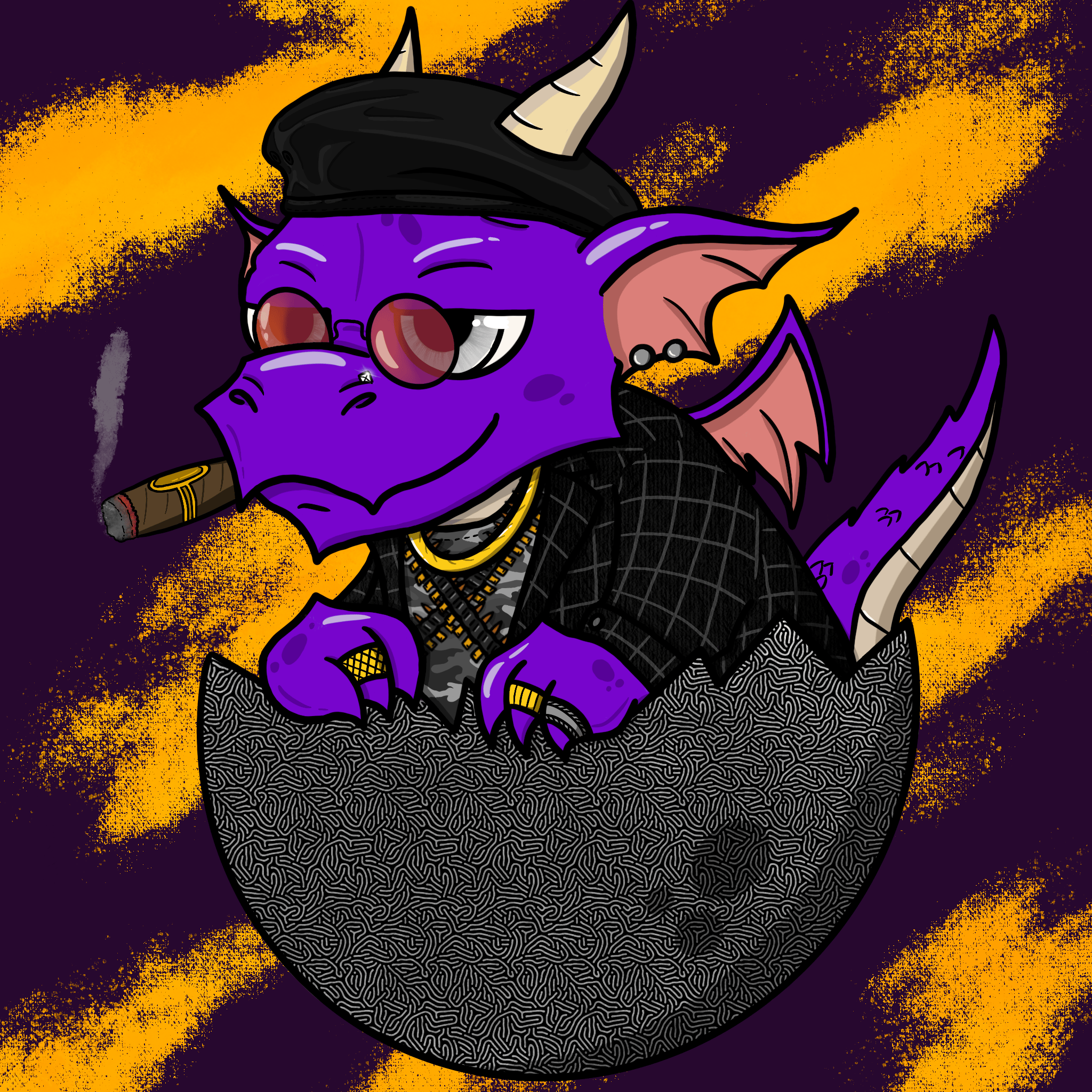 Exclusive Brood - Crypto Dragon #22