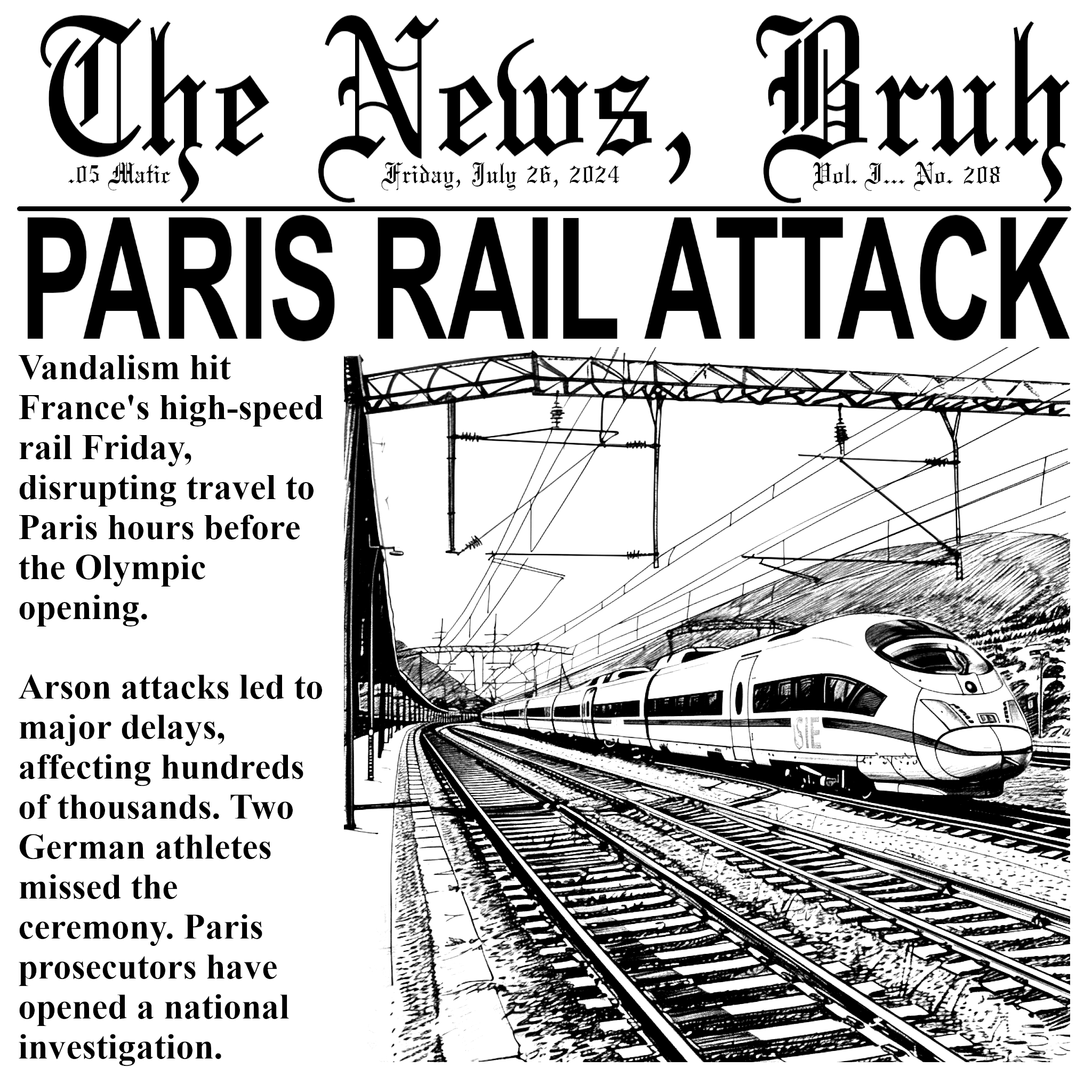 The News, Bruh. Vol. I No. 208