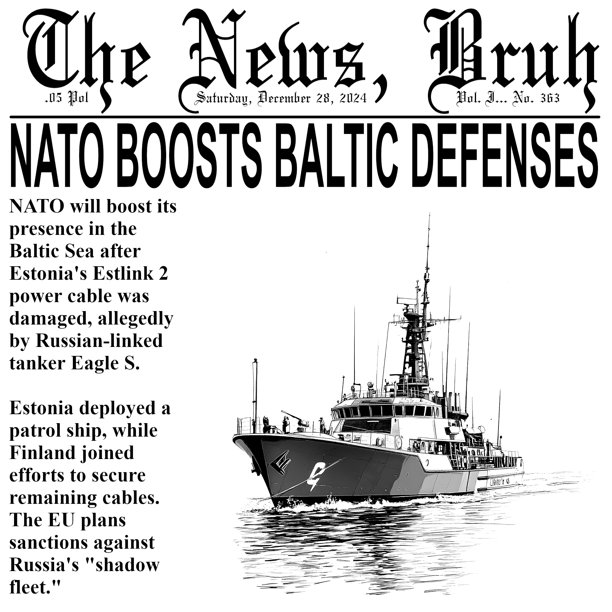 The News, Bruh. Vol. I No. 363