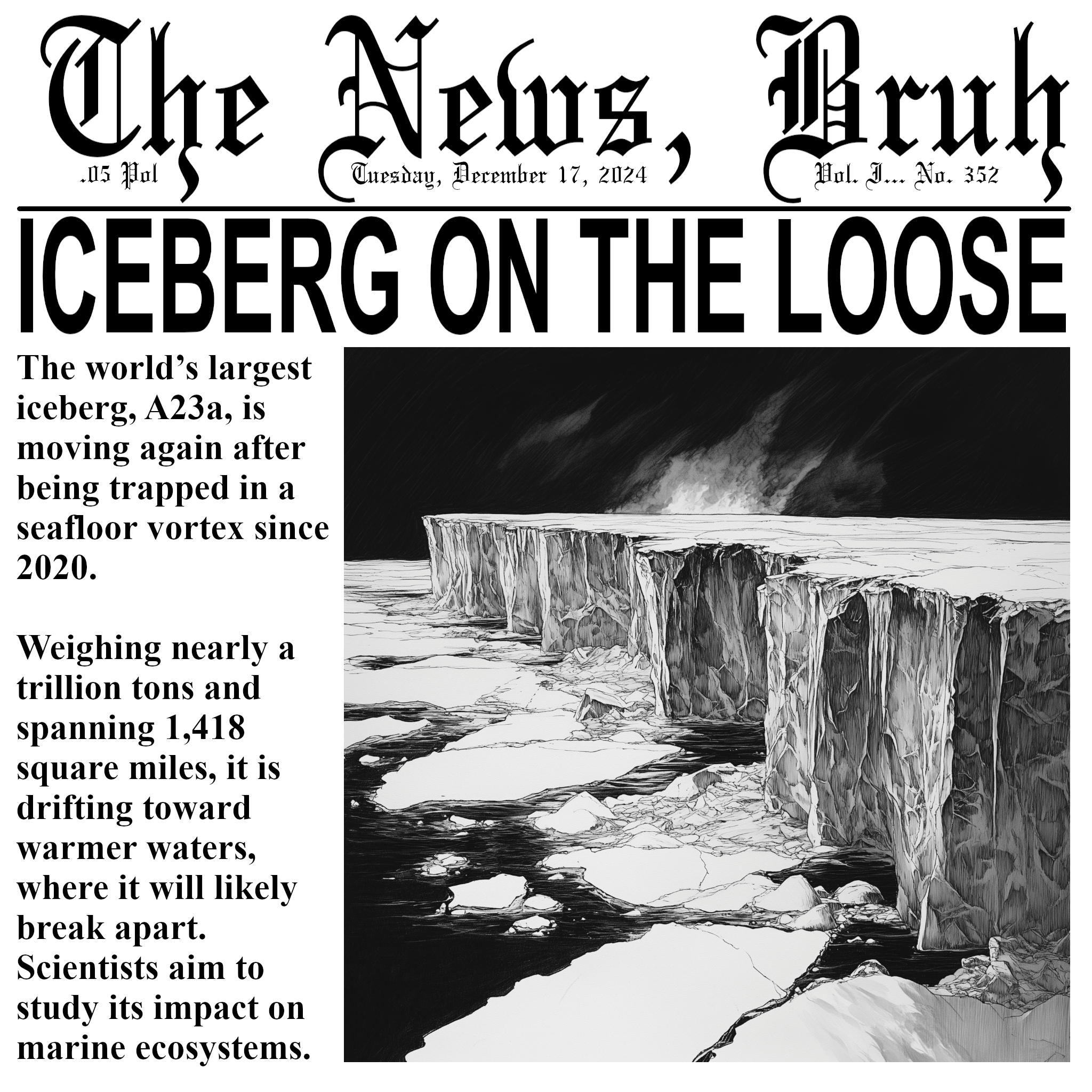 The News, Bruh. Vol. I No. 352