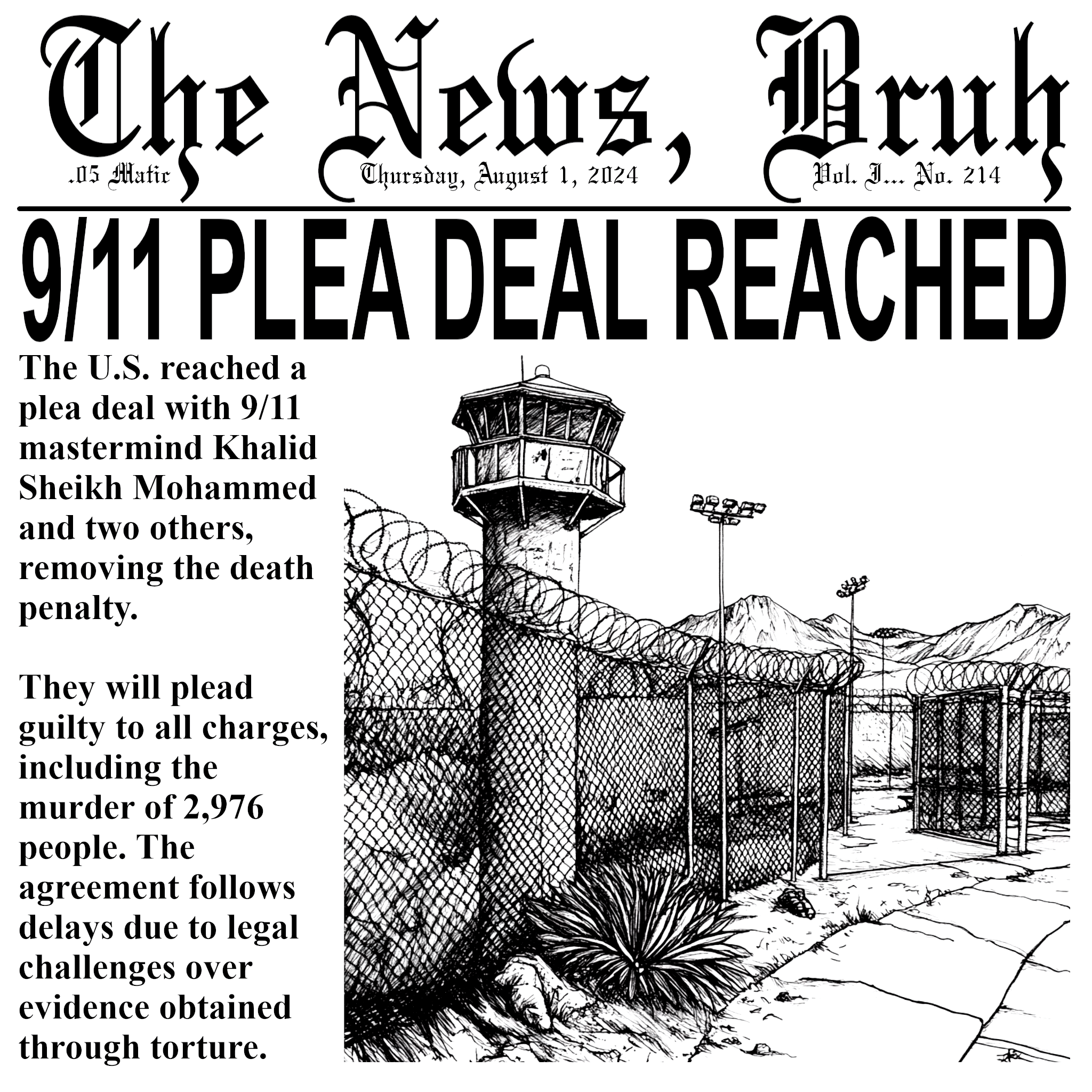 The News, Bruh. Vol. I No. 214