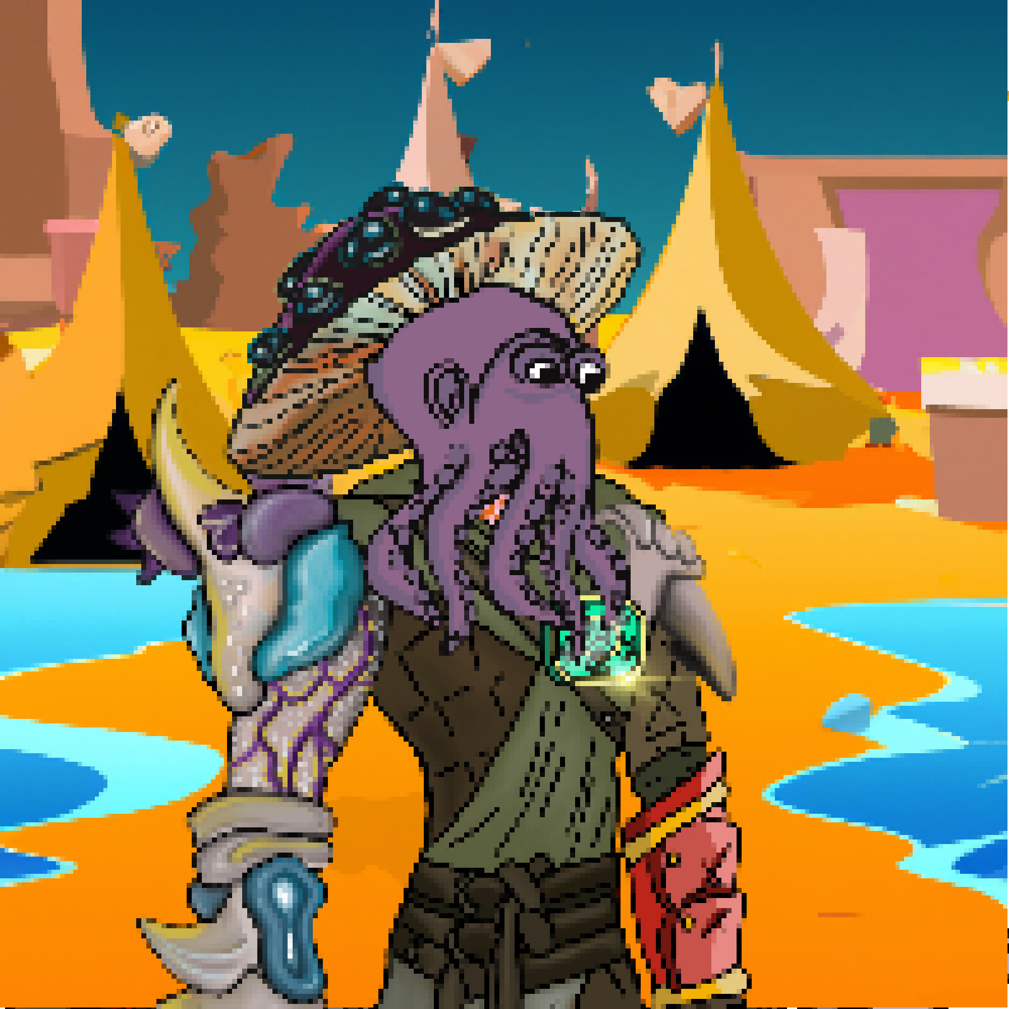 Pixel OctoPeeps Kingdoms #251