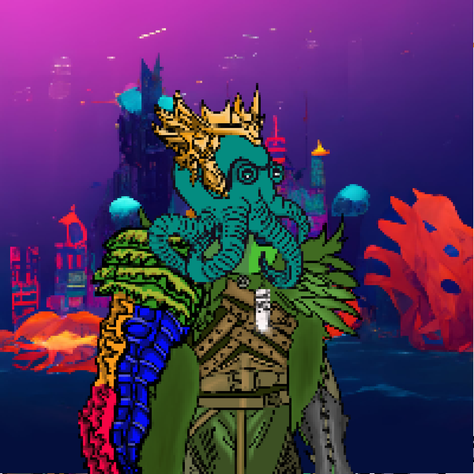 Pixel OctoPeeps Kingdoms #371