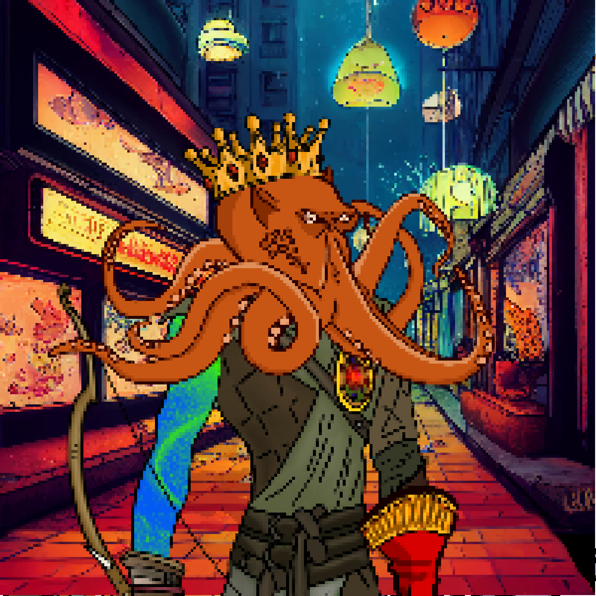 Pixel OctoPeeps Kingdoms #380