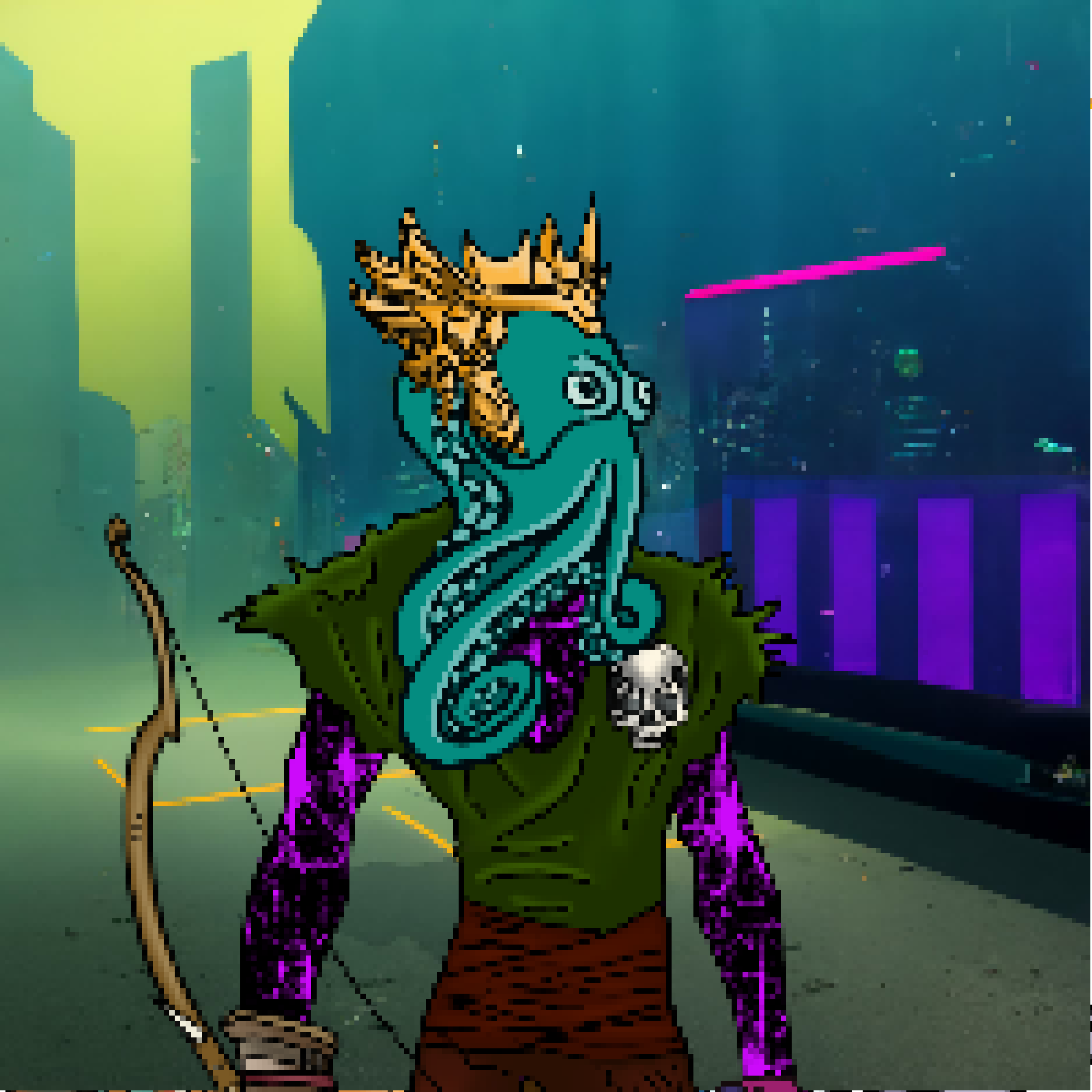 Pixel OctoPeeps Kingdoms #381