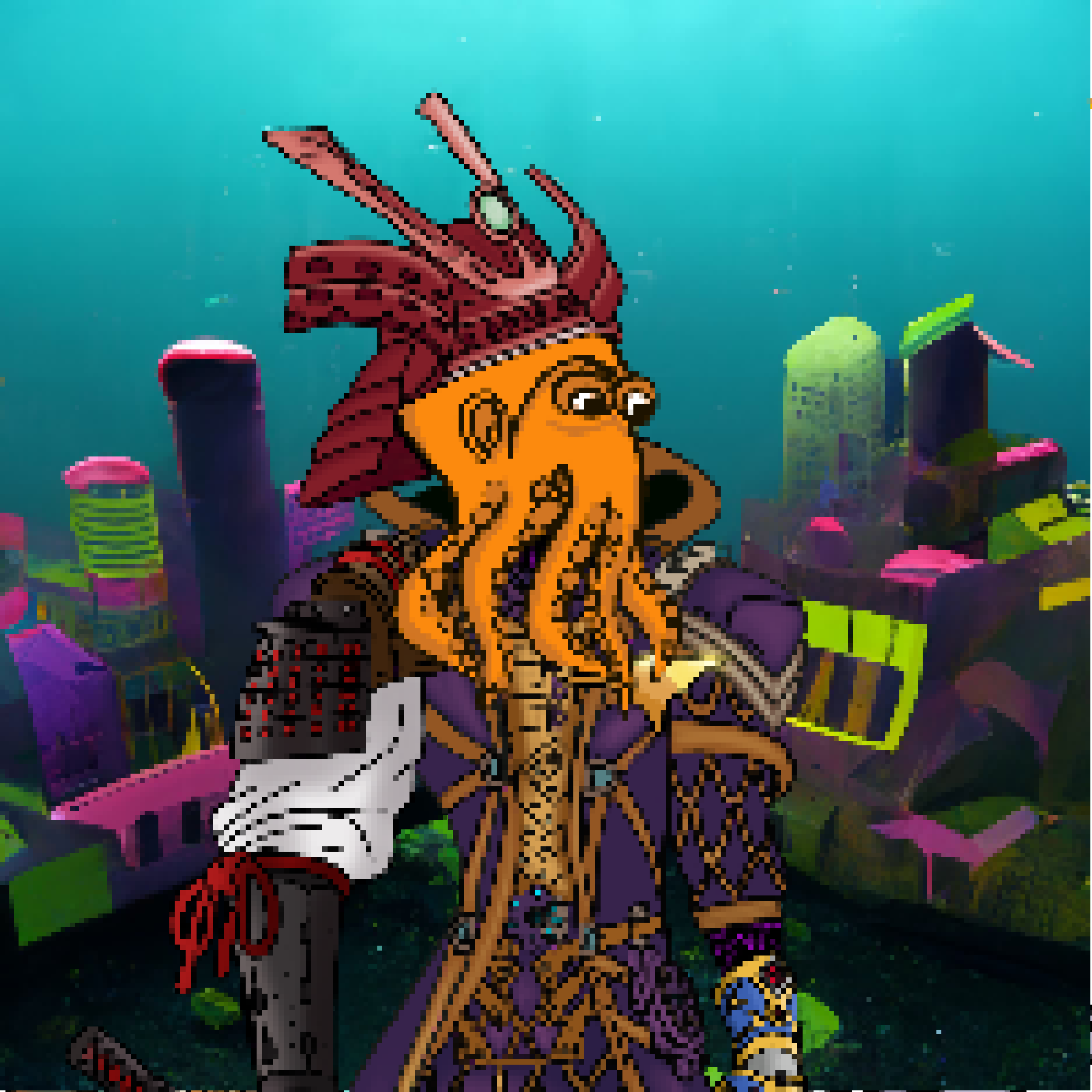 Pixel OctoPeeps Kingdoms #383