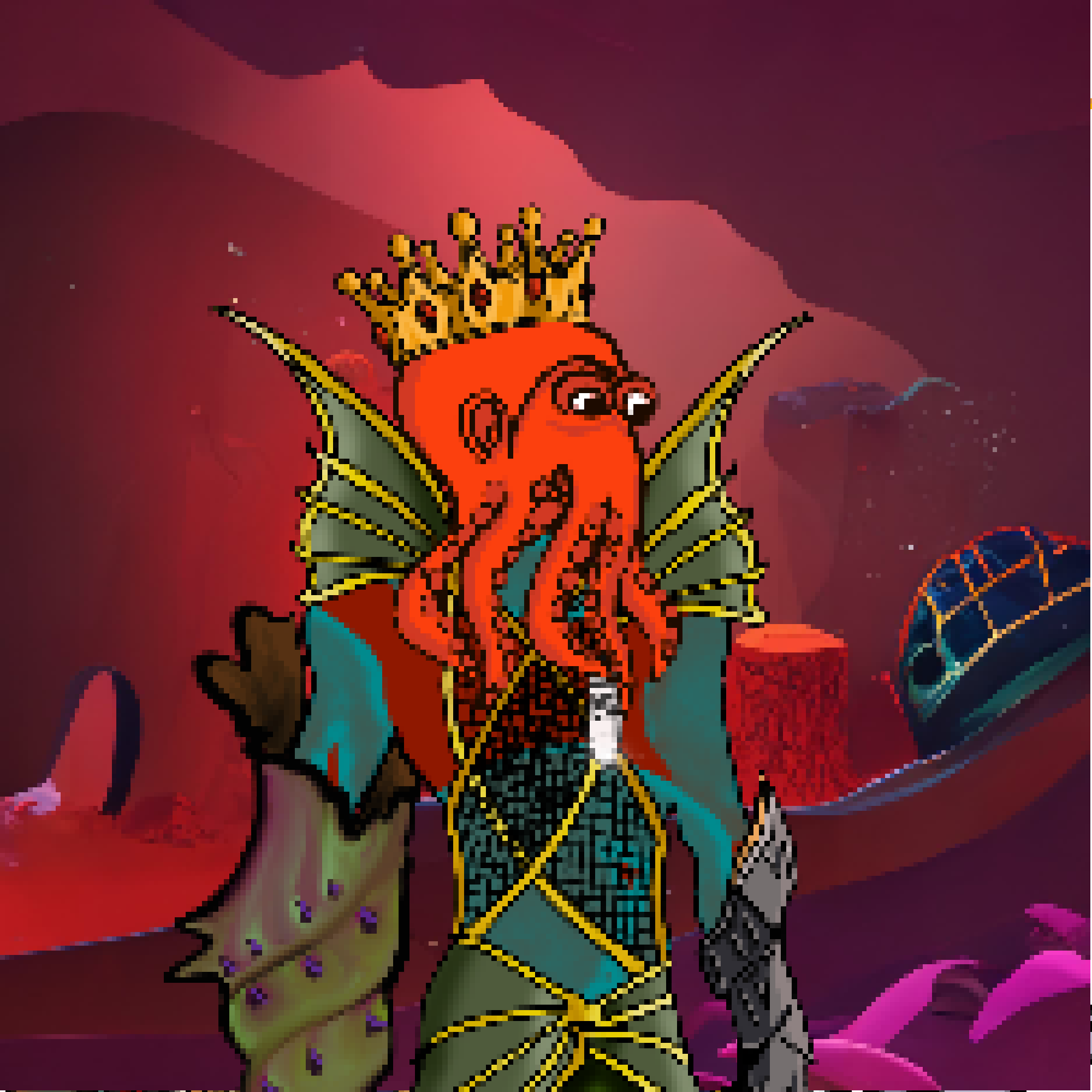 Pixel OctoPeeps Kingdoms #384