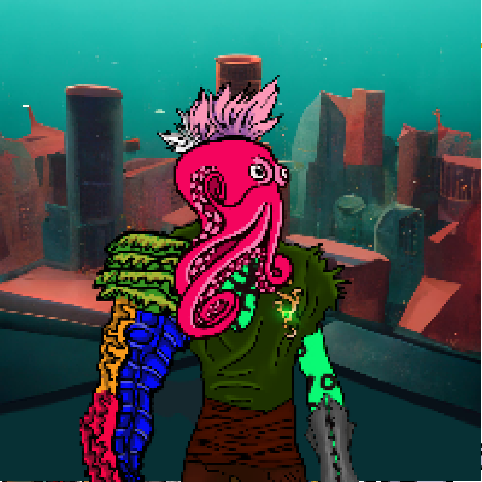 Pixel OctoPeeps Kingdoms #386