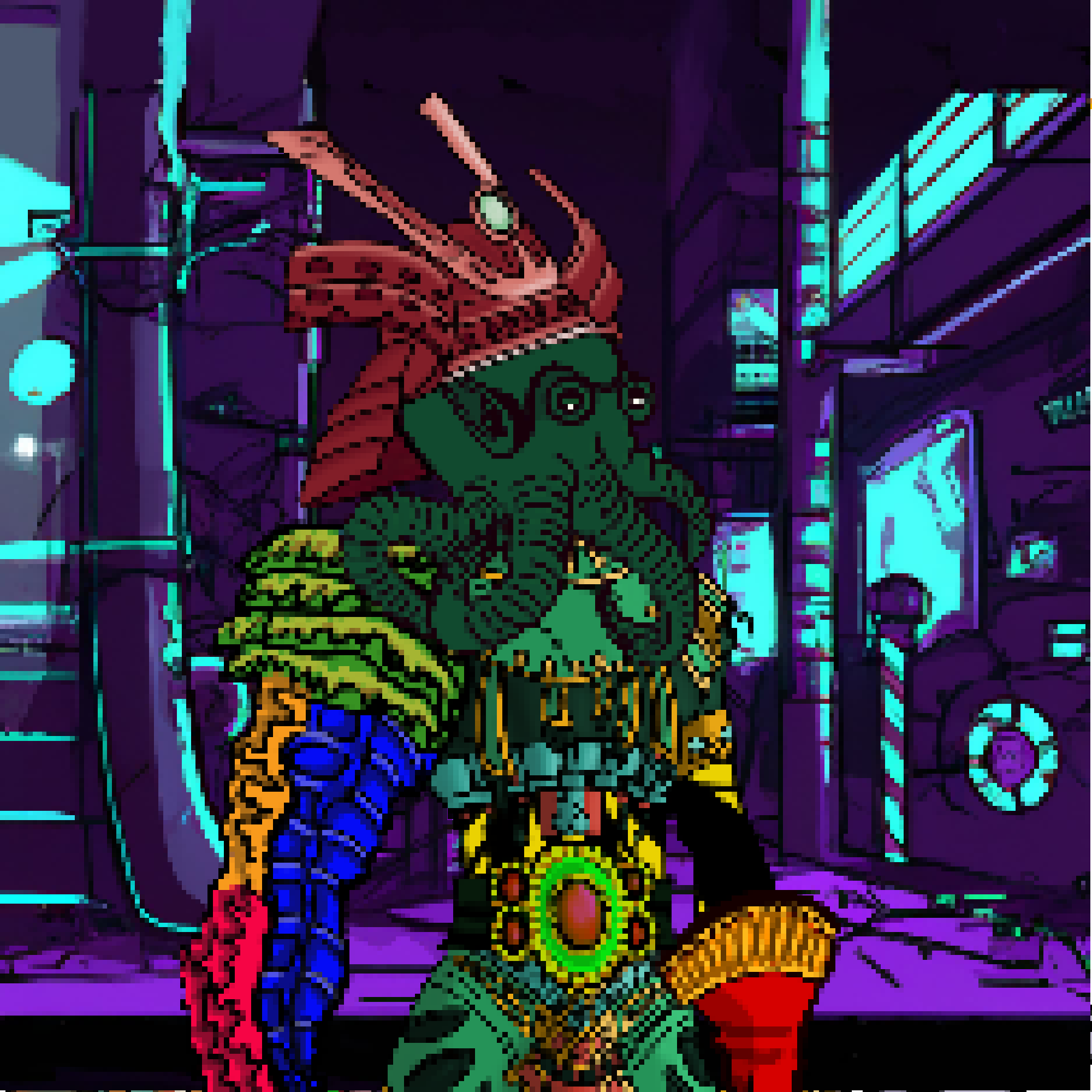 Pixel OctoPeeps Kingdoms #392