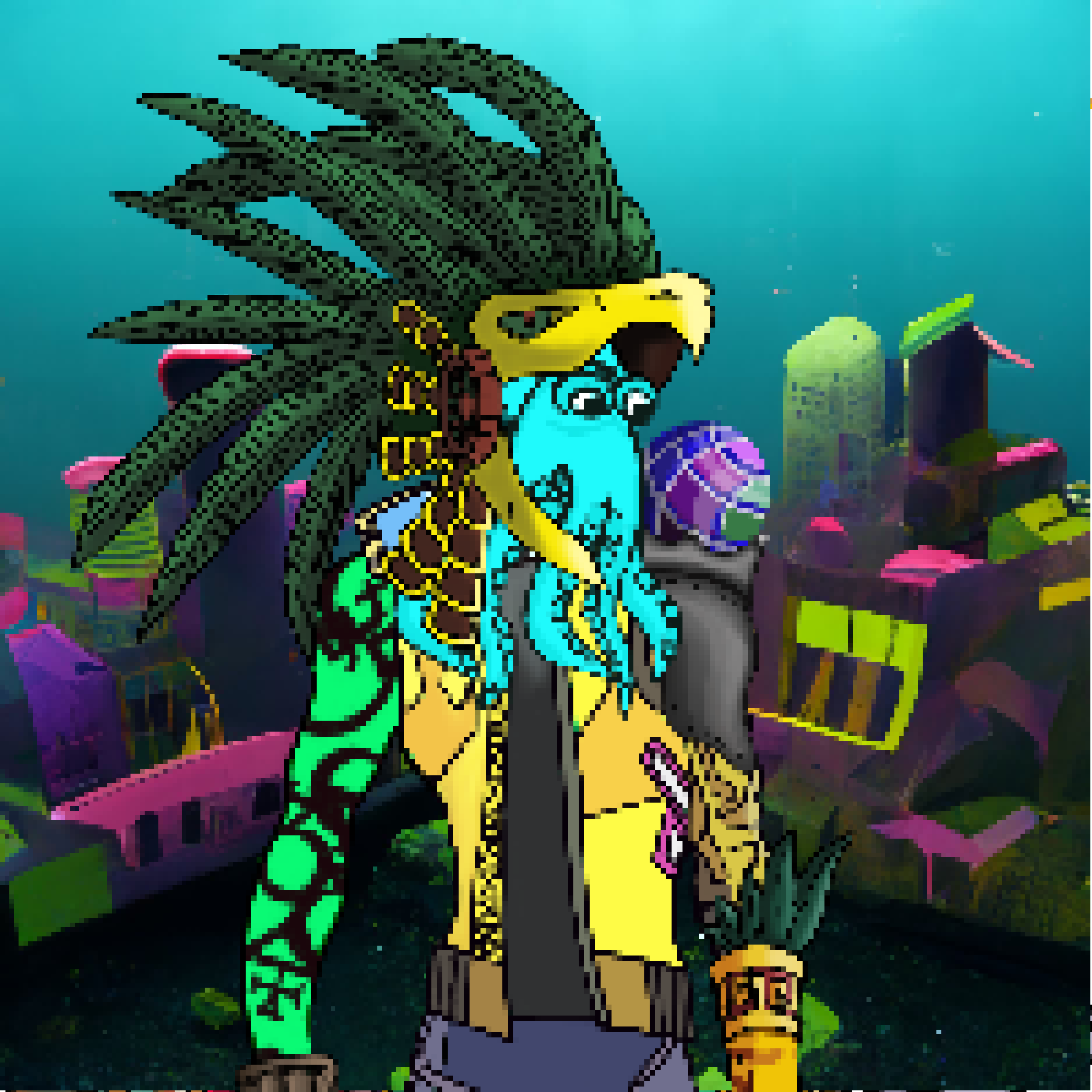 Pixel OctoPeeps Kingdoms #393