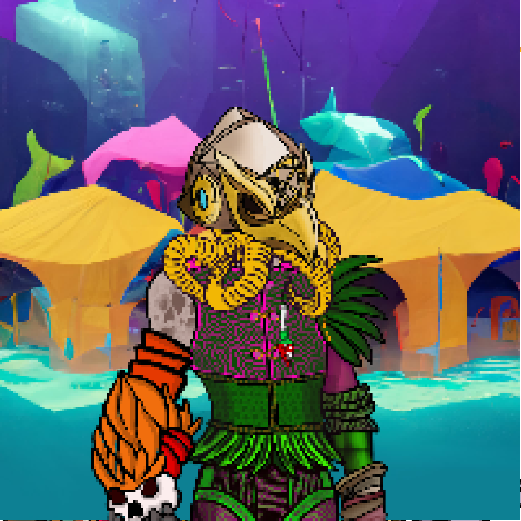 Pixel OctoPeeps Kingdoms #394