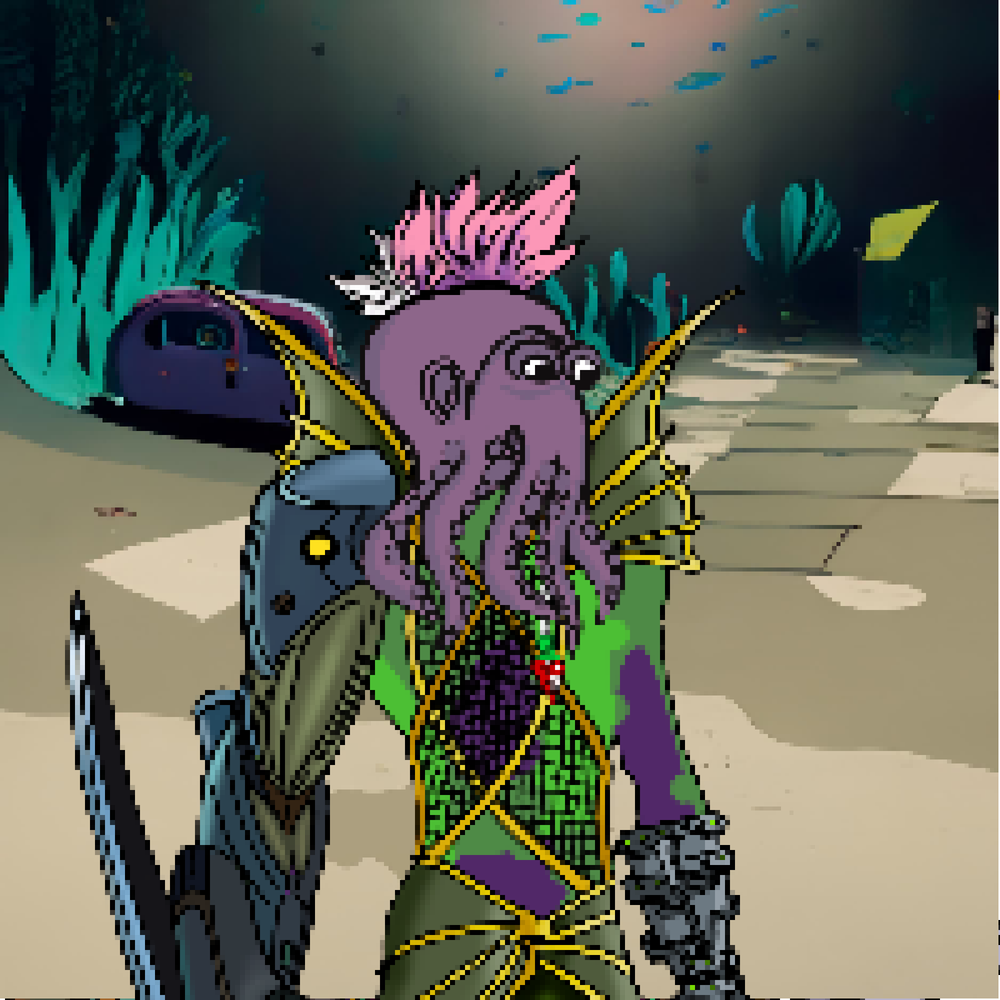 Pixel OctoPeeps Kingdoms #395