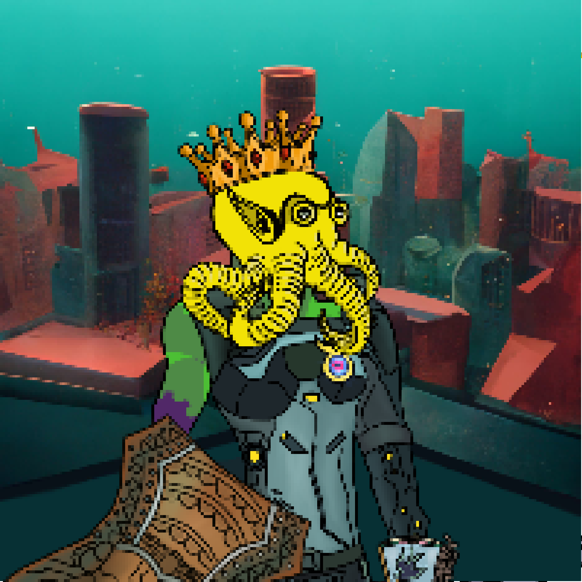 Pixel OctoPeeps Kingdoms #401