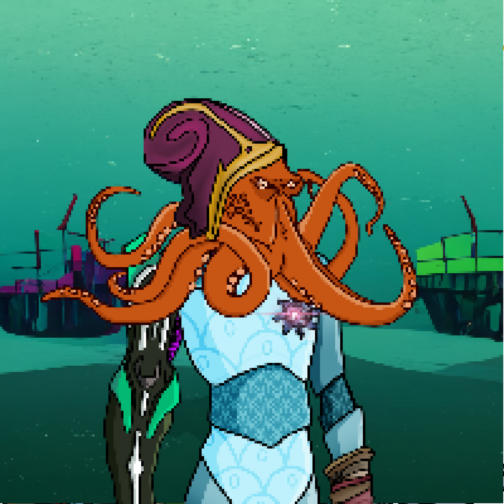 Pixel OctoPeeps Kingdoms #409