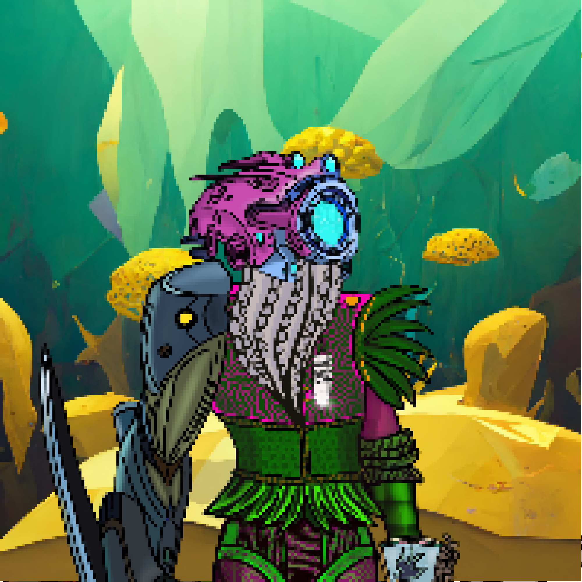 Pixel OctoPeeps Kingdoms #411