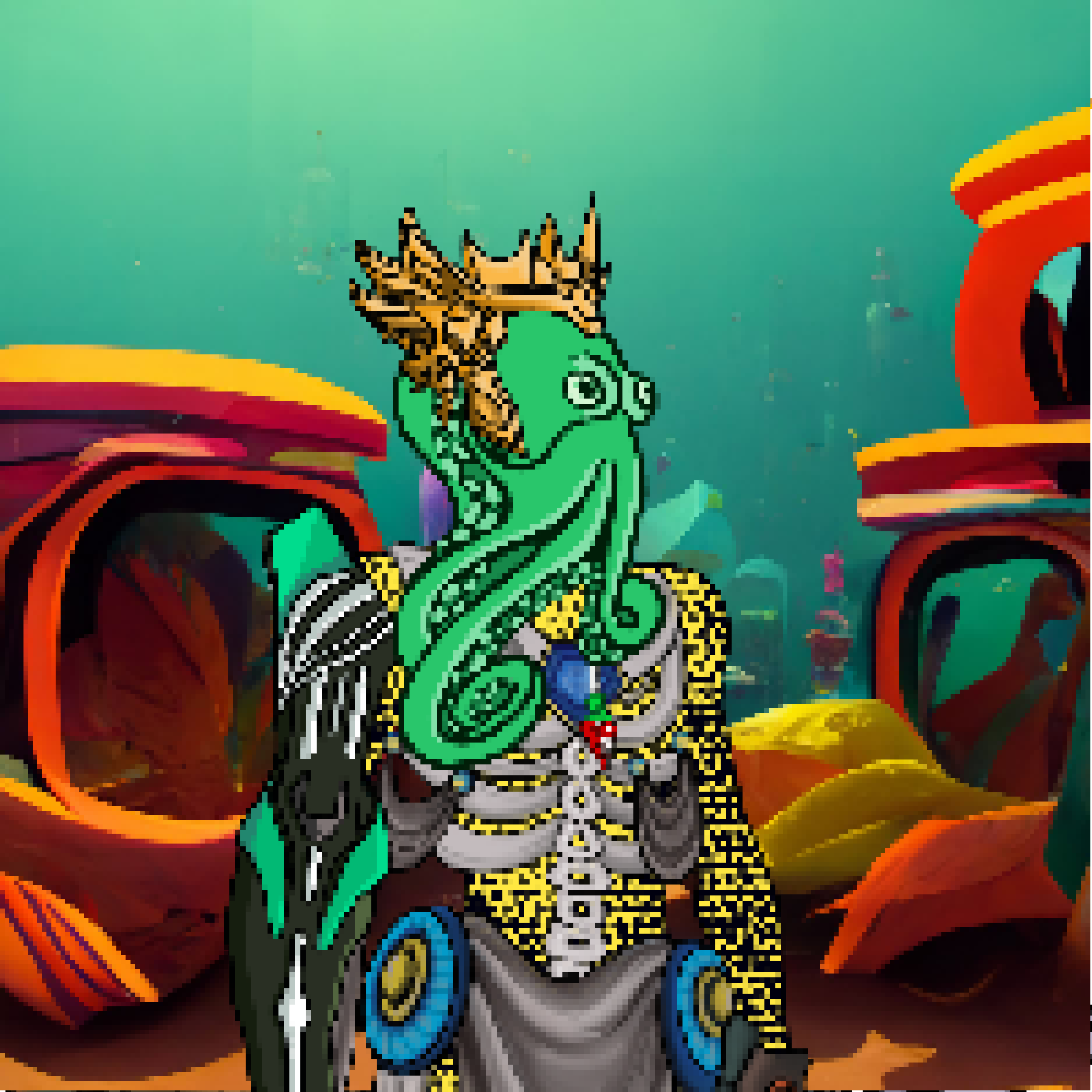 Pixel OctoPeeps Kingdoms #419