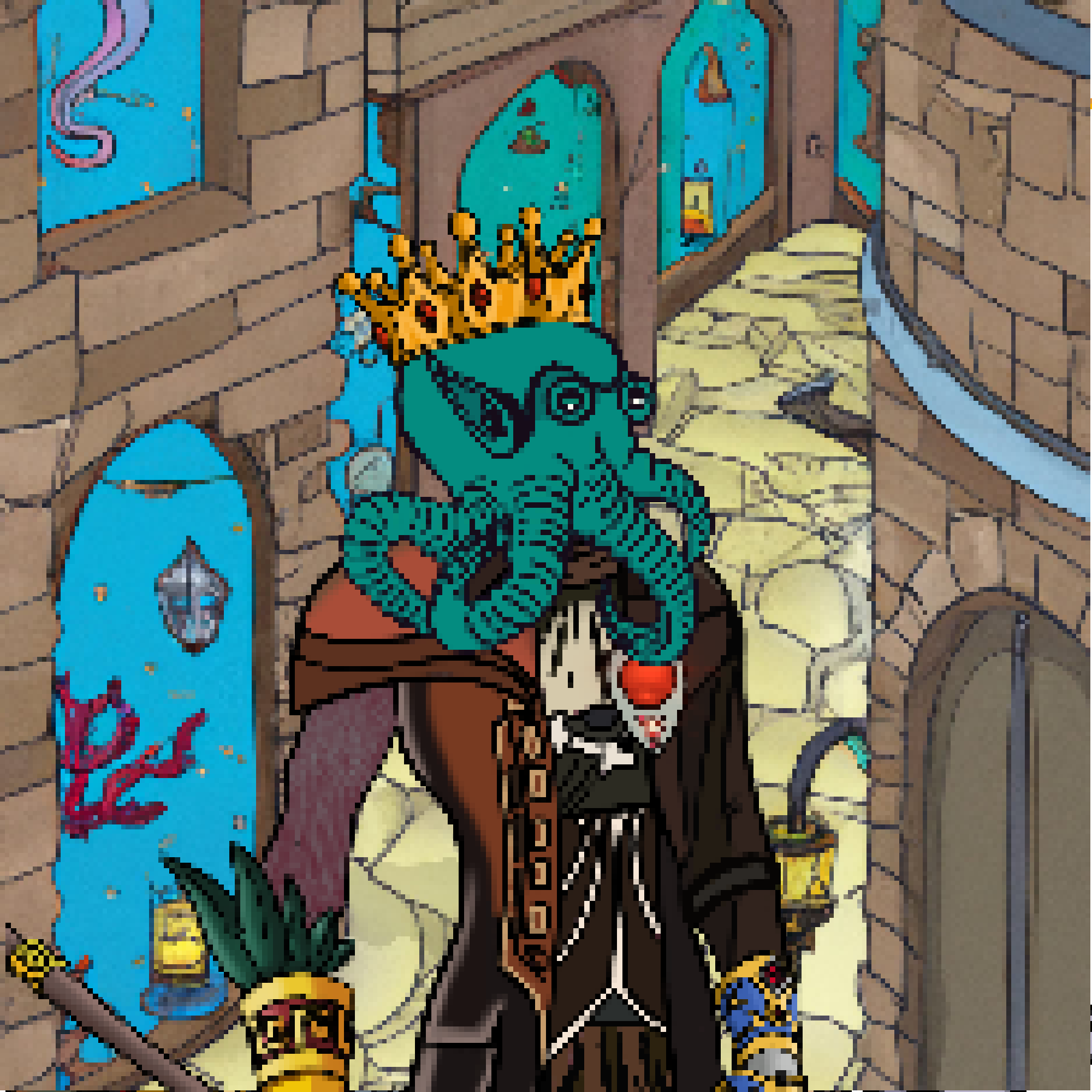 Pixel OctoPeeps Kingdoms #513