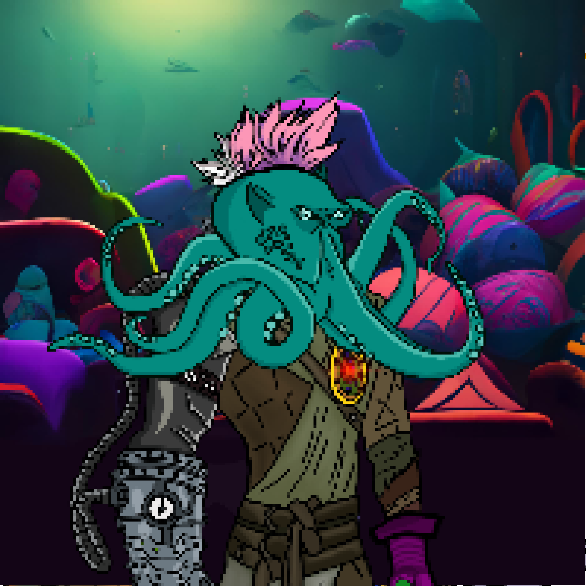 Pixel OctoPeeps Kingdoms #614