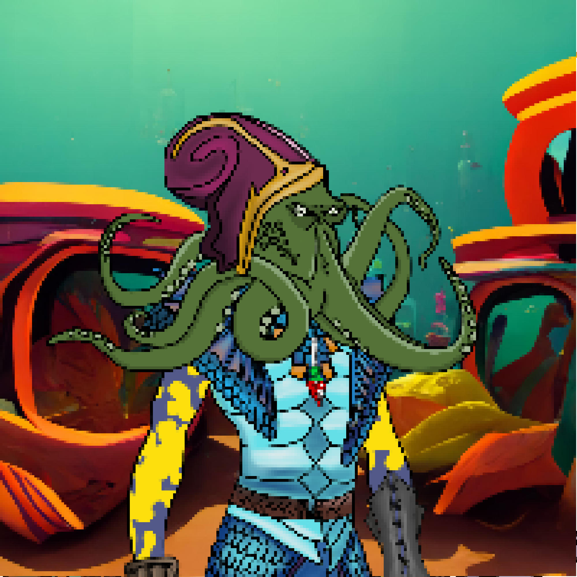 Pixel OctoPeeps Kingdoms #620