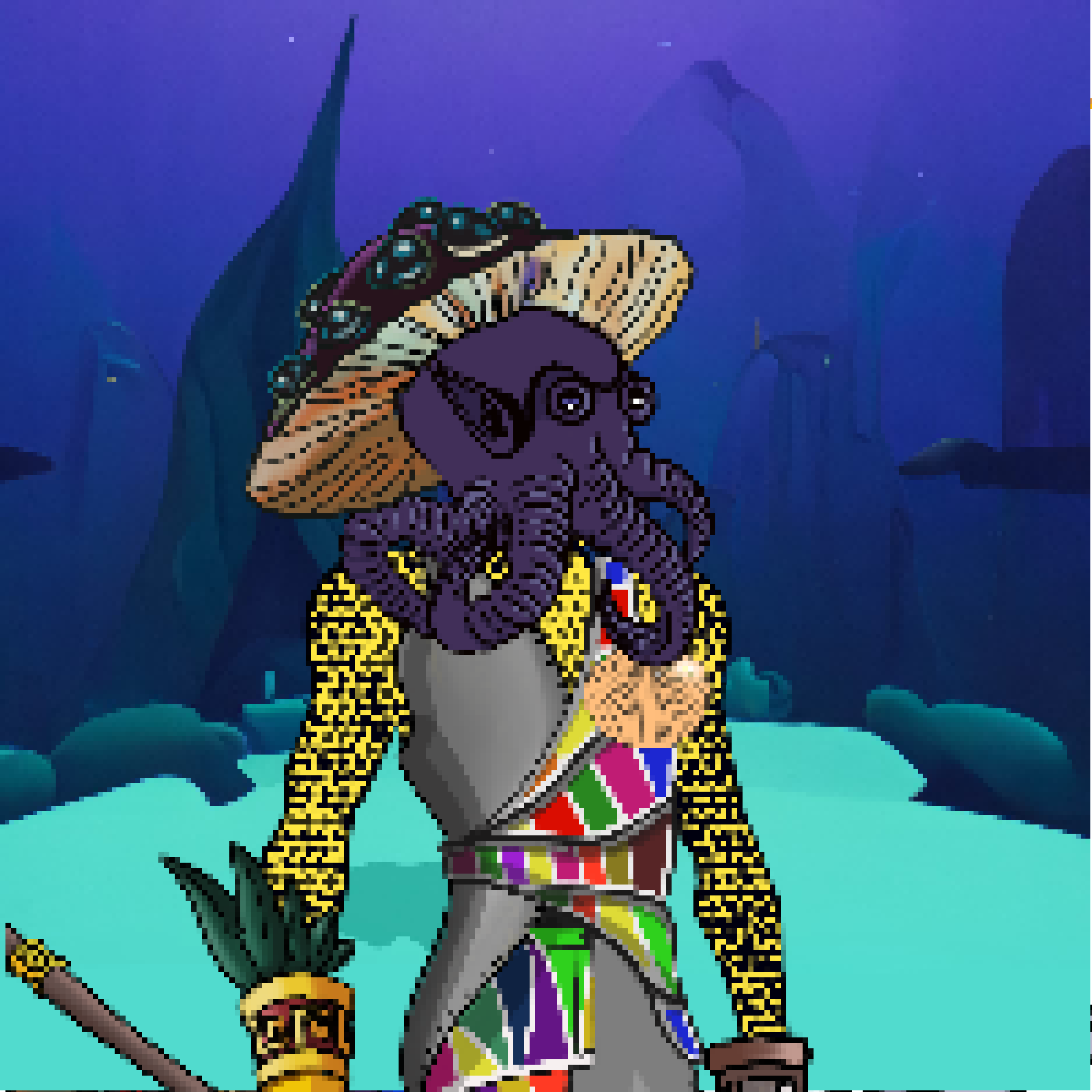 Pixel OctoPeeps Kingdoms #628