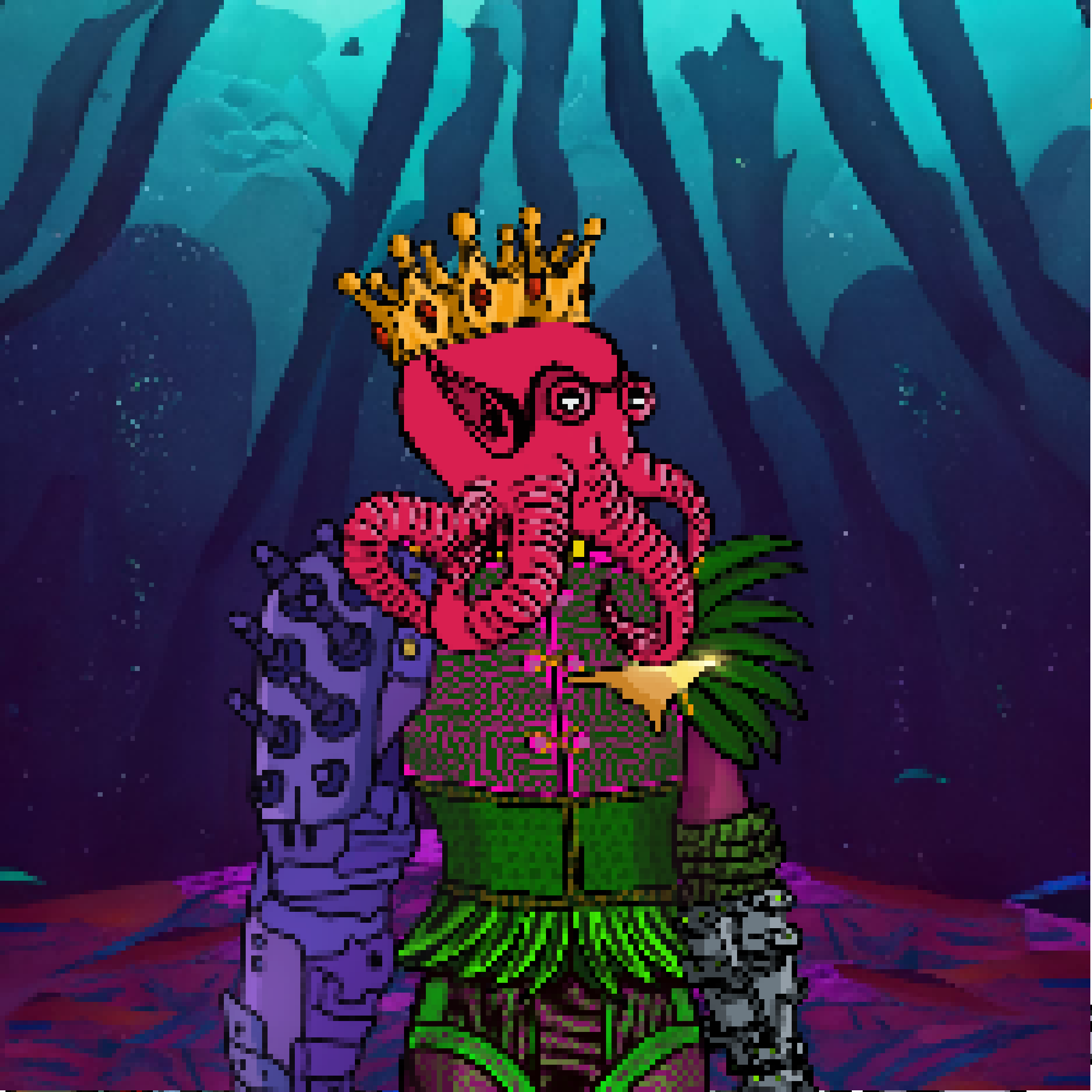 Pixel OctoPeeps Kingdoms #631