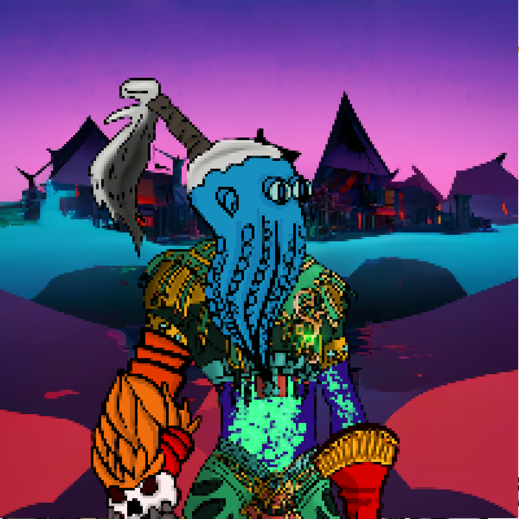 Pixel OctoPeeps Kingdoms #638