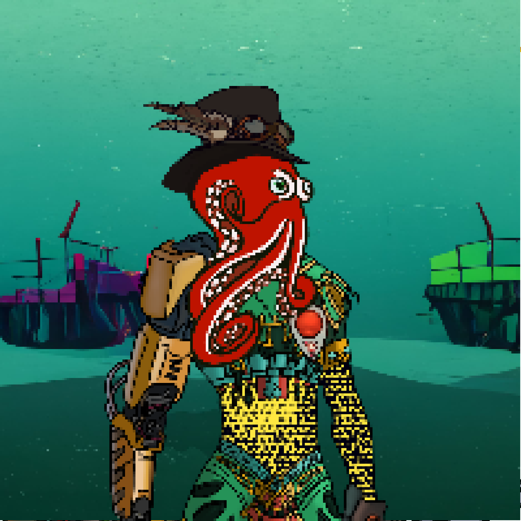 Pixel OctoPeeps Kingdoms #643