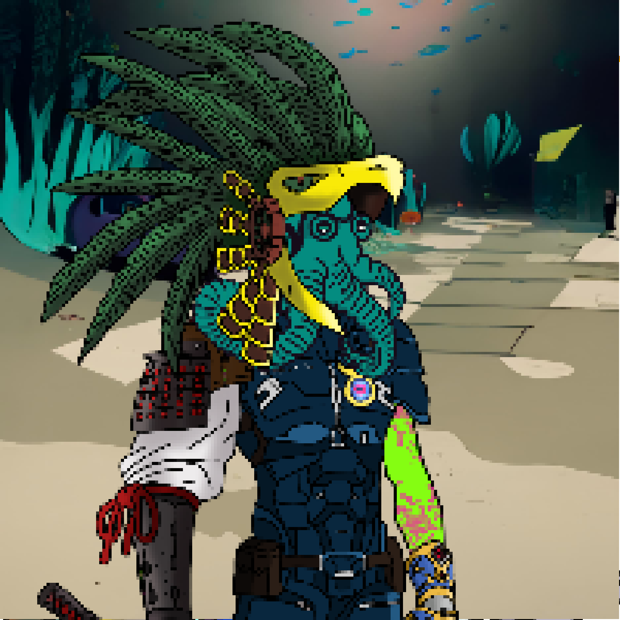 Pixel OctoPeeps Kingdoms #662