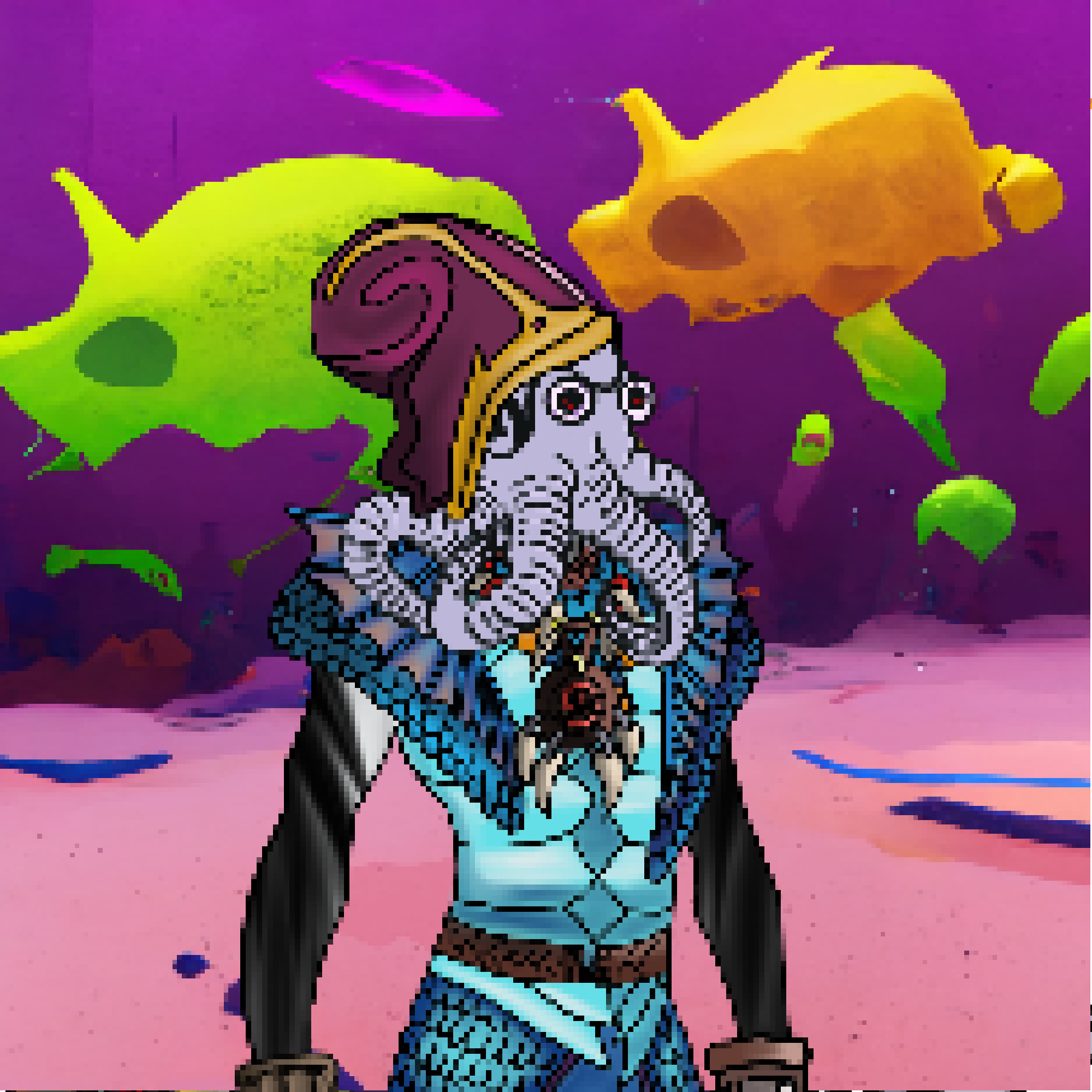 Pixel OctoPeeps Kingdoms #666