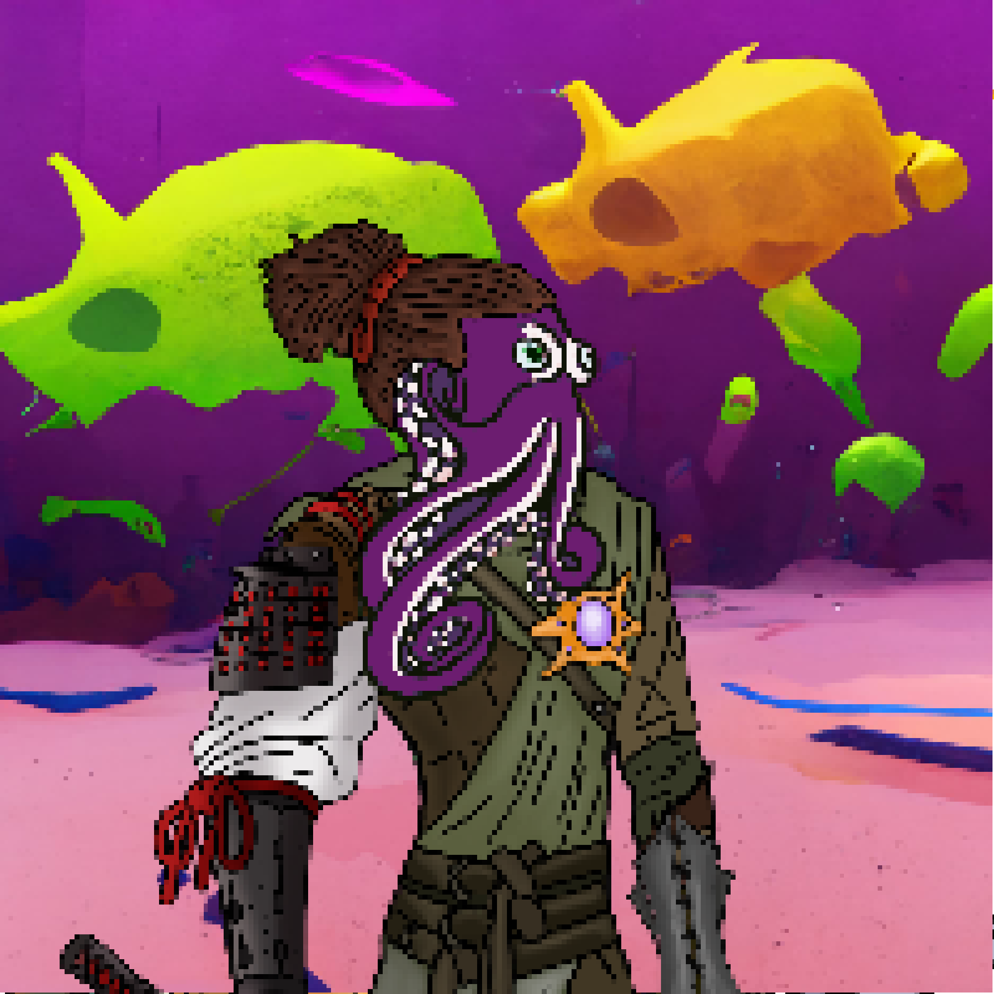 Pixel OctoPeeps Kingdoms #686