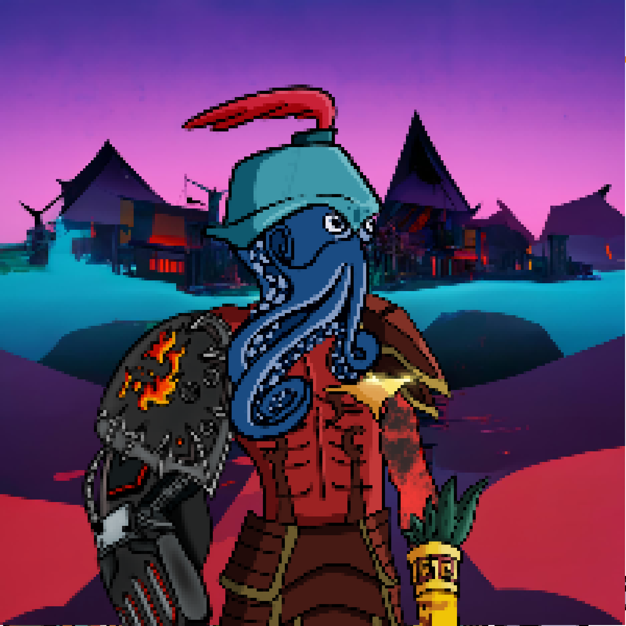 Pixel OctoPeeps Kingdoms #693