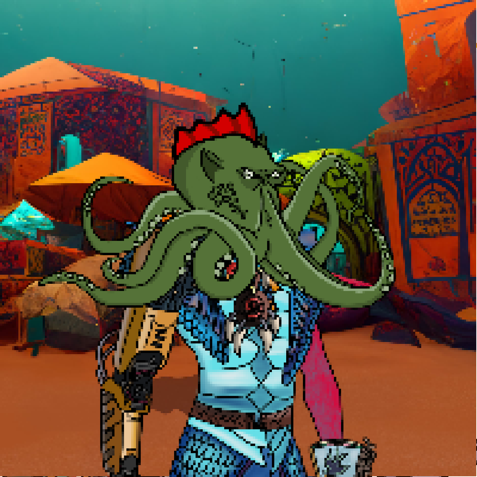 Pixel OctoPeeps Kingdoms #696