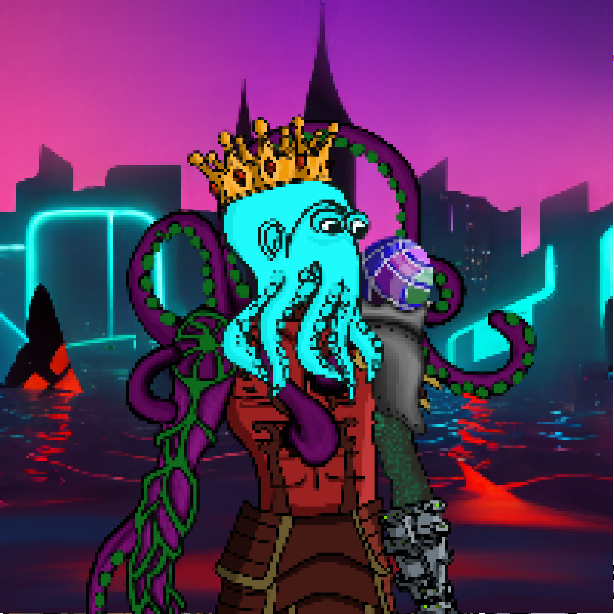 Pixel OctoPeeps Kingdoms #700